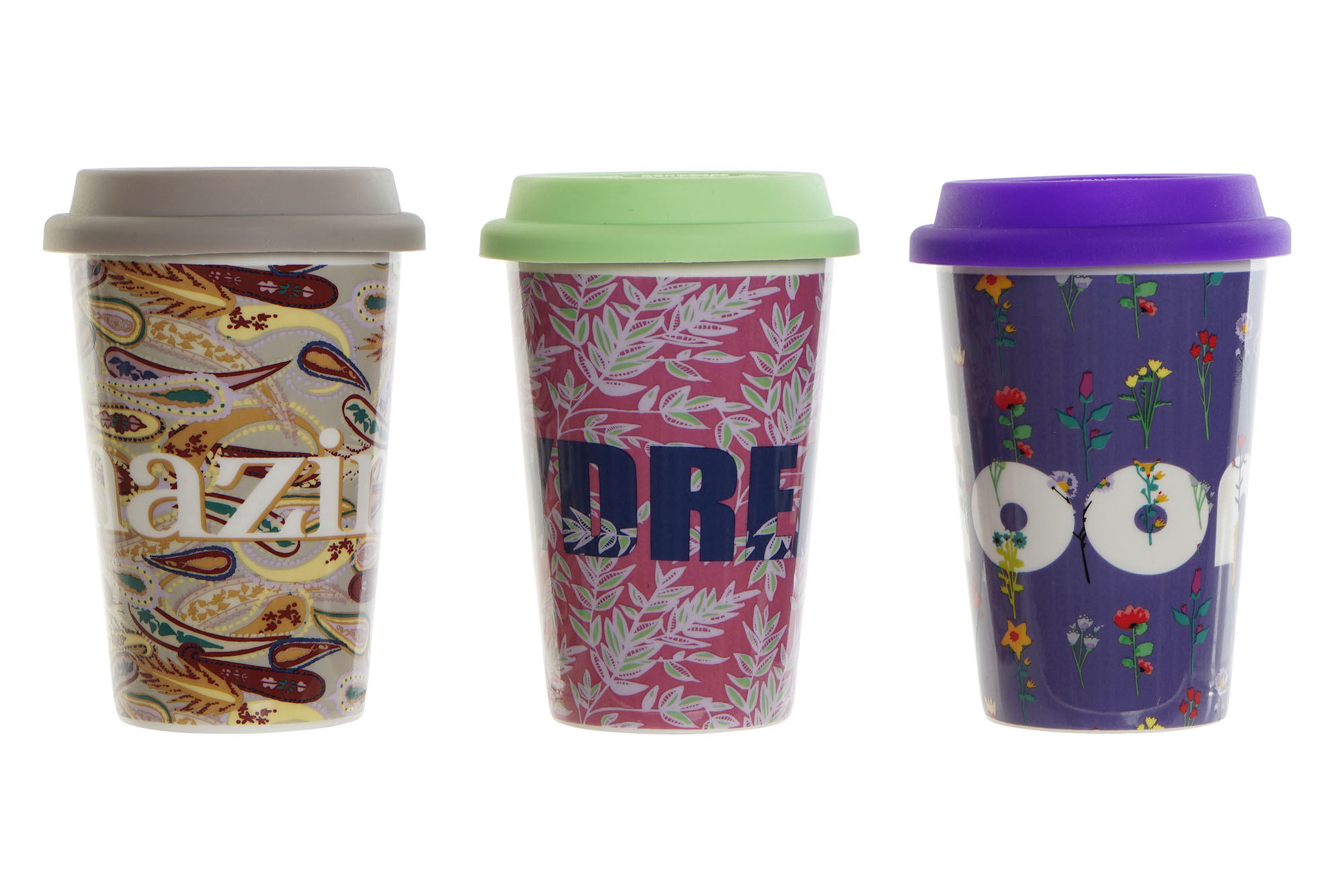 MUG PORCELANA 9,7X9,7X14 400 ML, DAYDREAM 3 SURT.