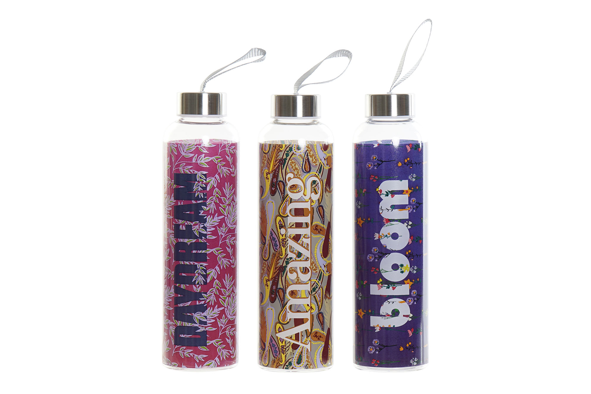 BOTELLA BOROSILICATO 6,5X6,5X23 550ML, DAYDREAM 3