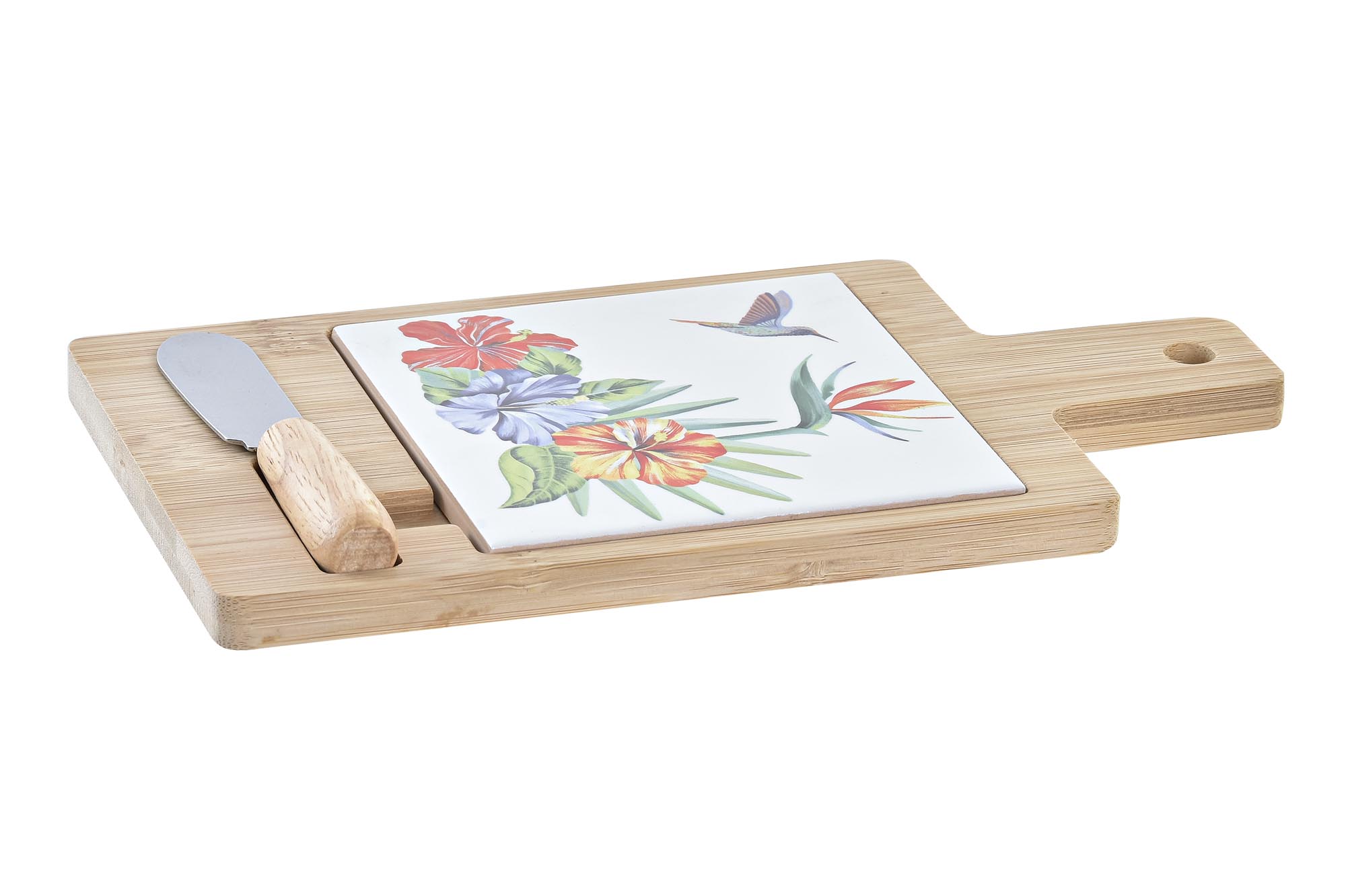 TABLA APERITIVO SET 3 BAMBU 21,5X11,8X1,5 TROPIC