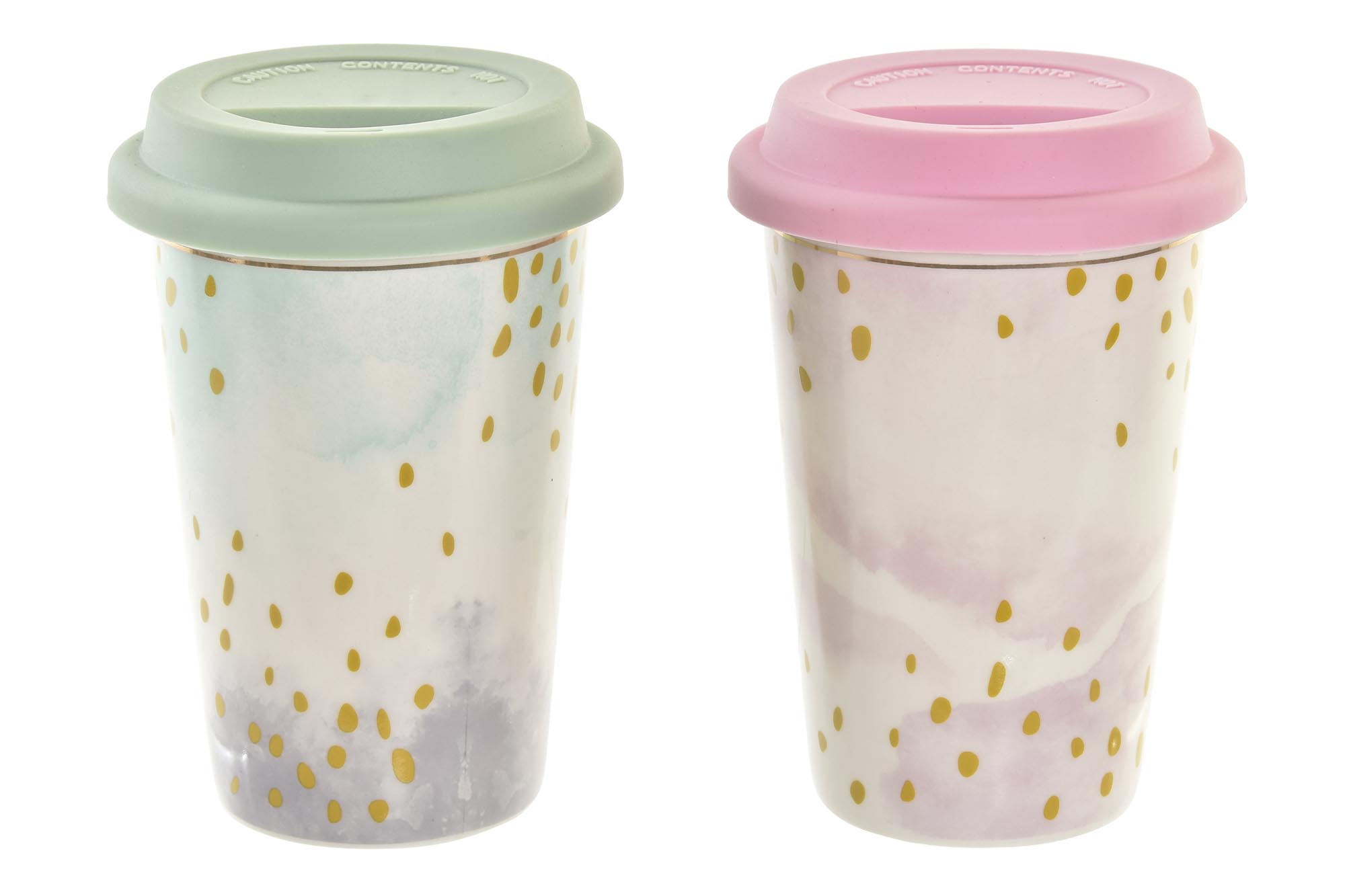 MUG PORCELANA 10X10X14 400 ML GLAM 2 SURT.