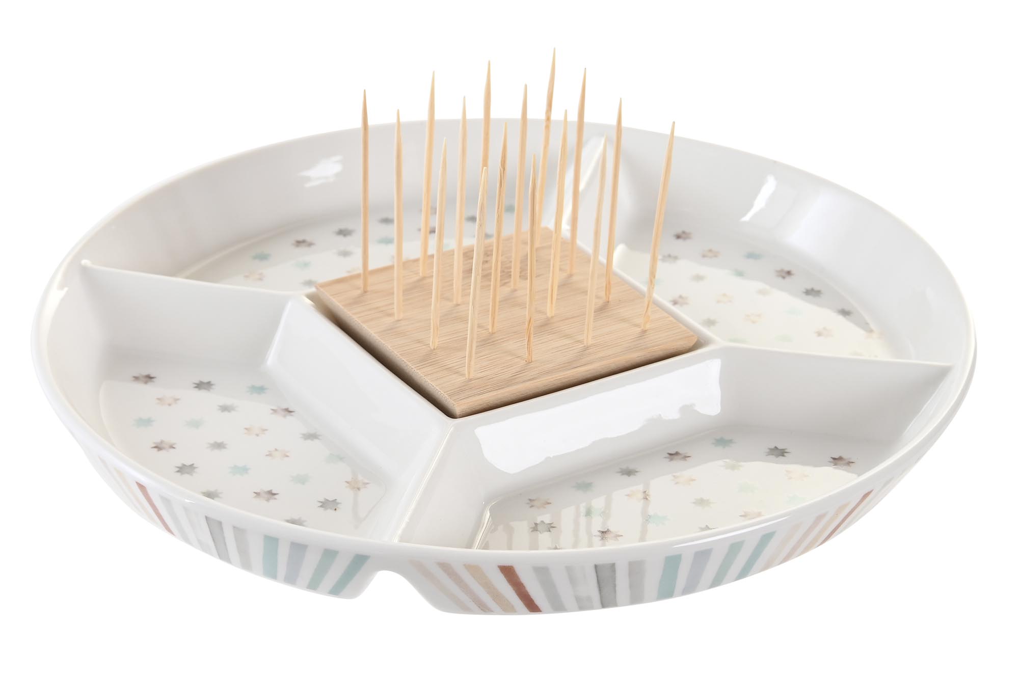 APERITIVO GRES BAMBU 23,5X23,5X3 MULTICOLOR