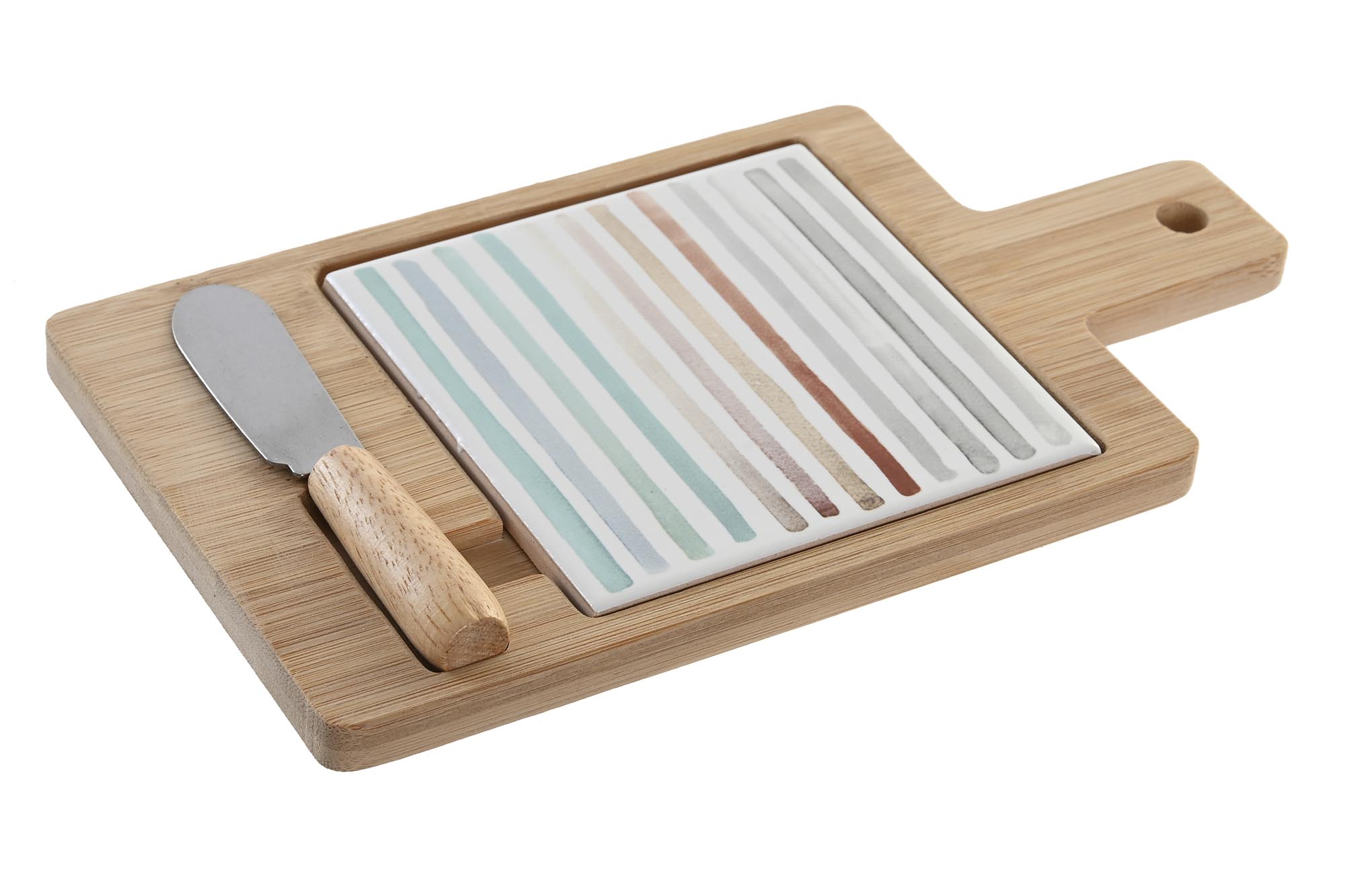 TABLA APERITIVO SET 3 BAMBU GRES 21,5X11,8X1,5