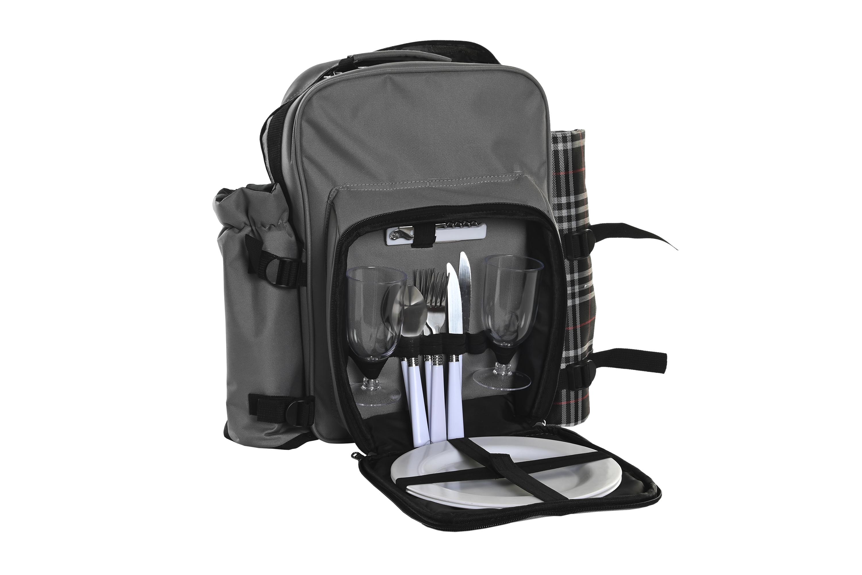 MOCHILA SET 9 POLIESTER 28,5X20X39 2 SERVIC PICNIC