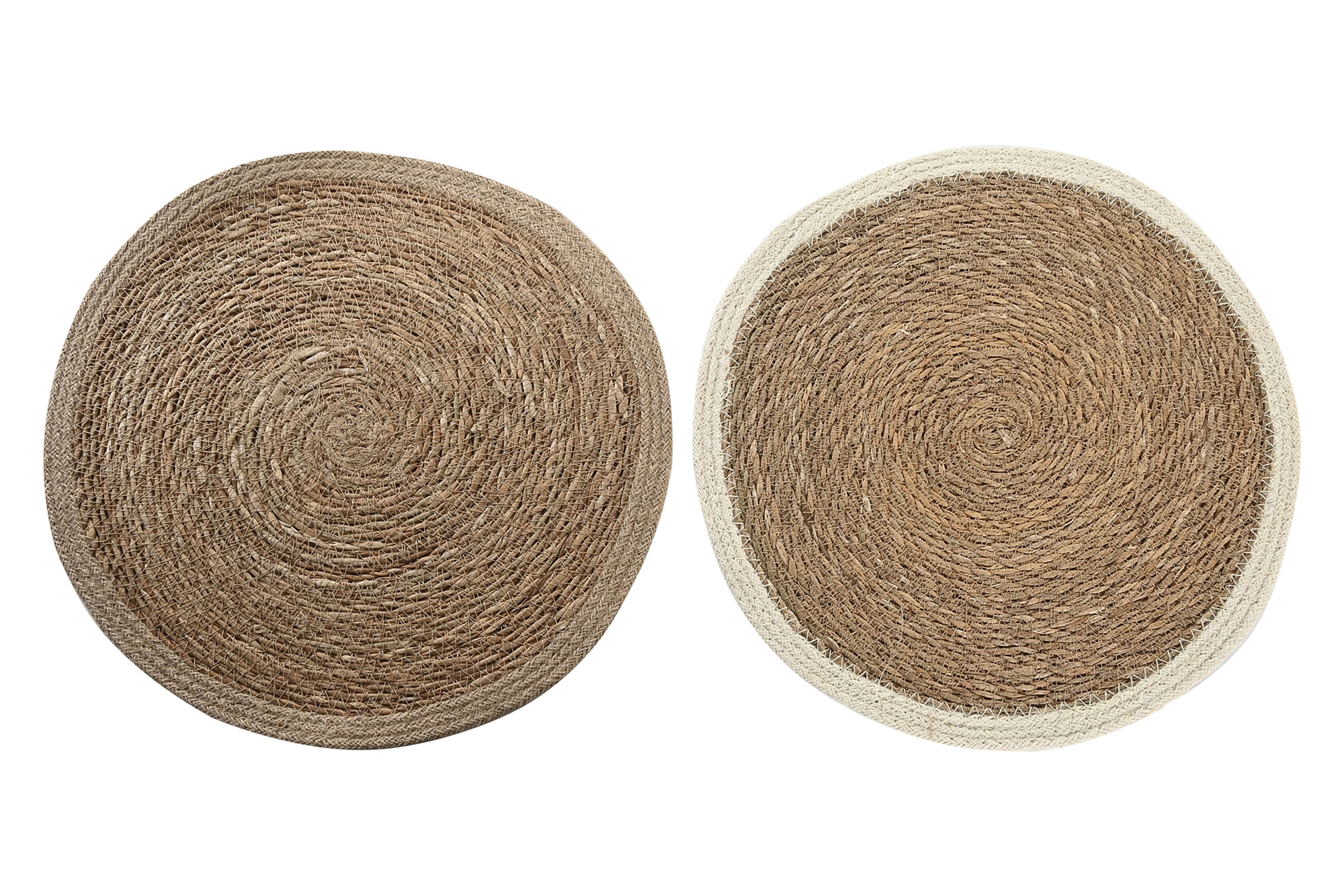 INDIVIDUAL SEAGRASS YUTE 37X37X0,5 2 SURT.