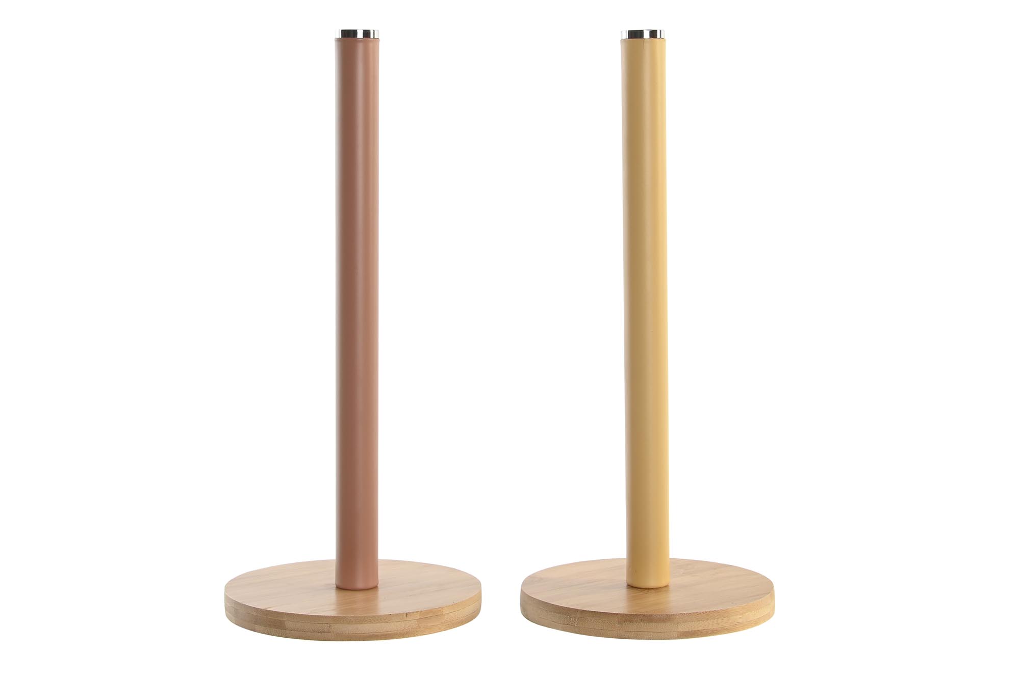 PORTARROLLOS INOX BAMBU 15X15X34 2 SURT.
