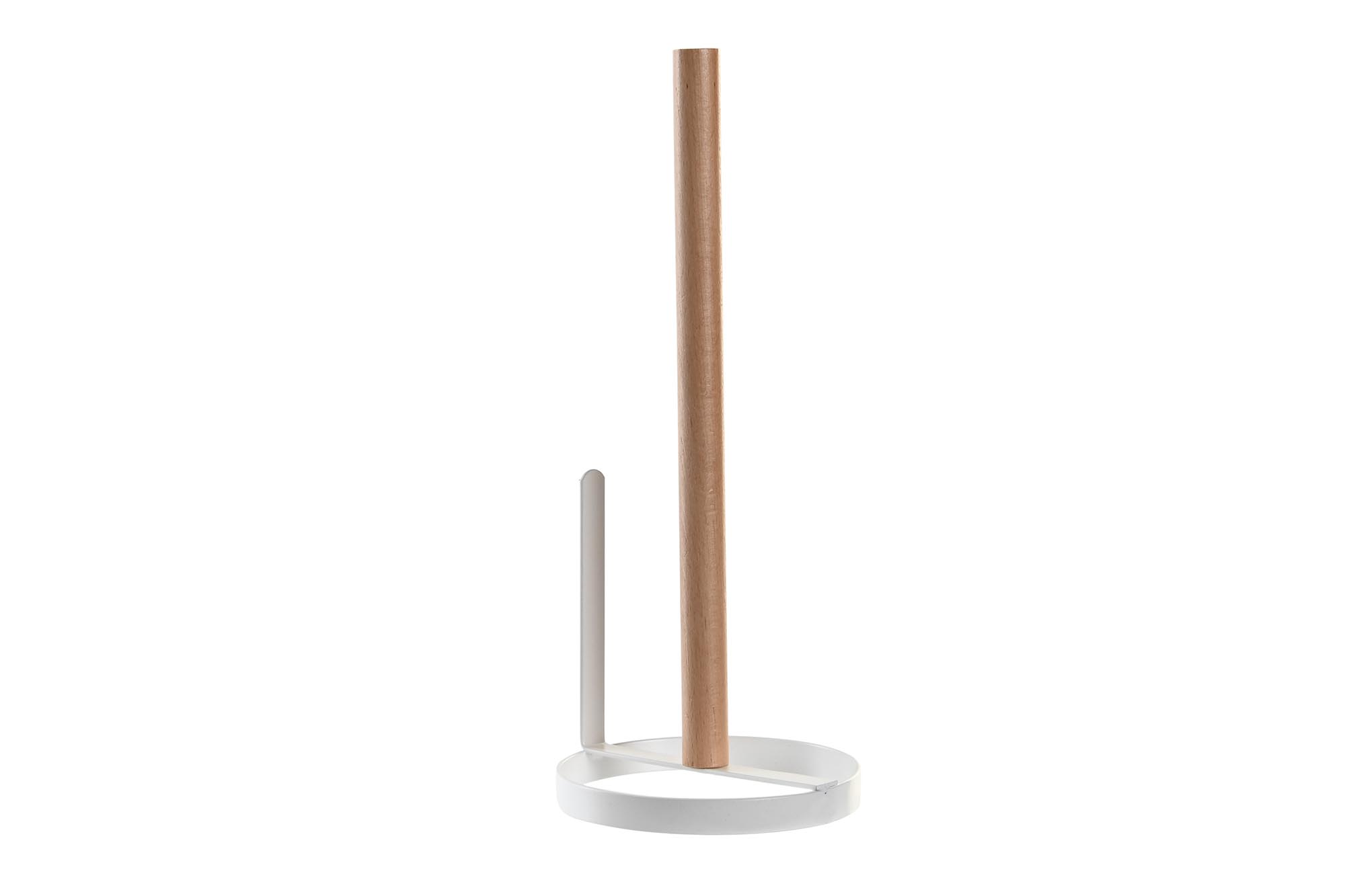 PORTARROLLOS METAL PINO 13X13X31,5 BLANCO