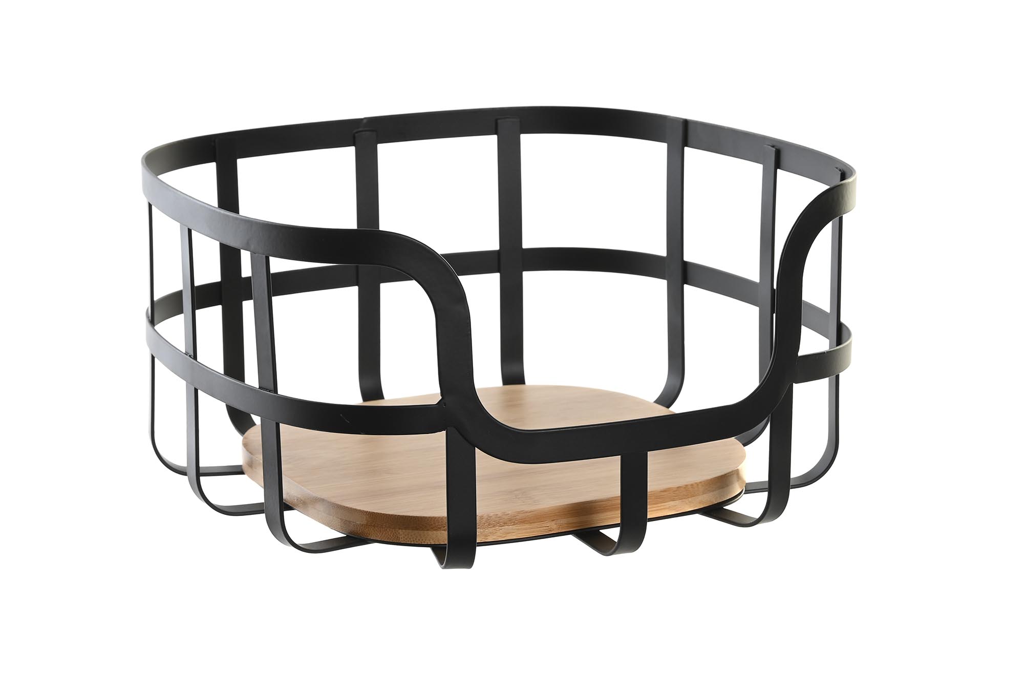 FRUTERO ACERO BAMBU 24X24X12,7 NEGRO