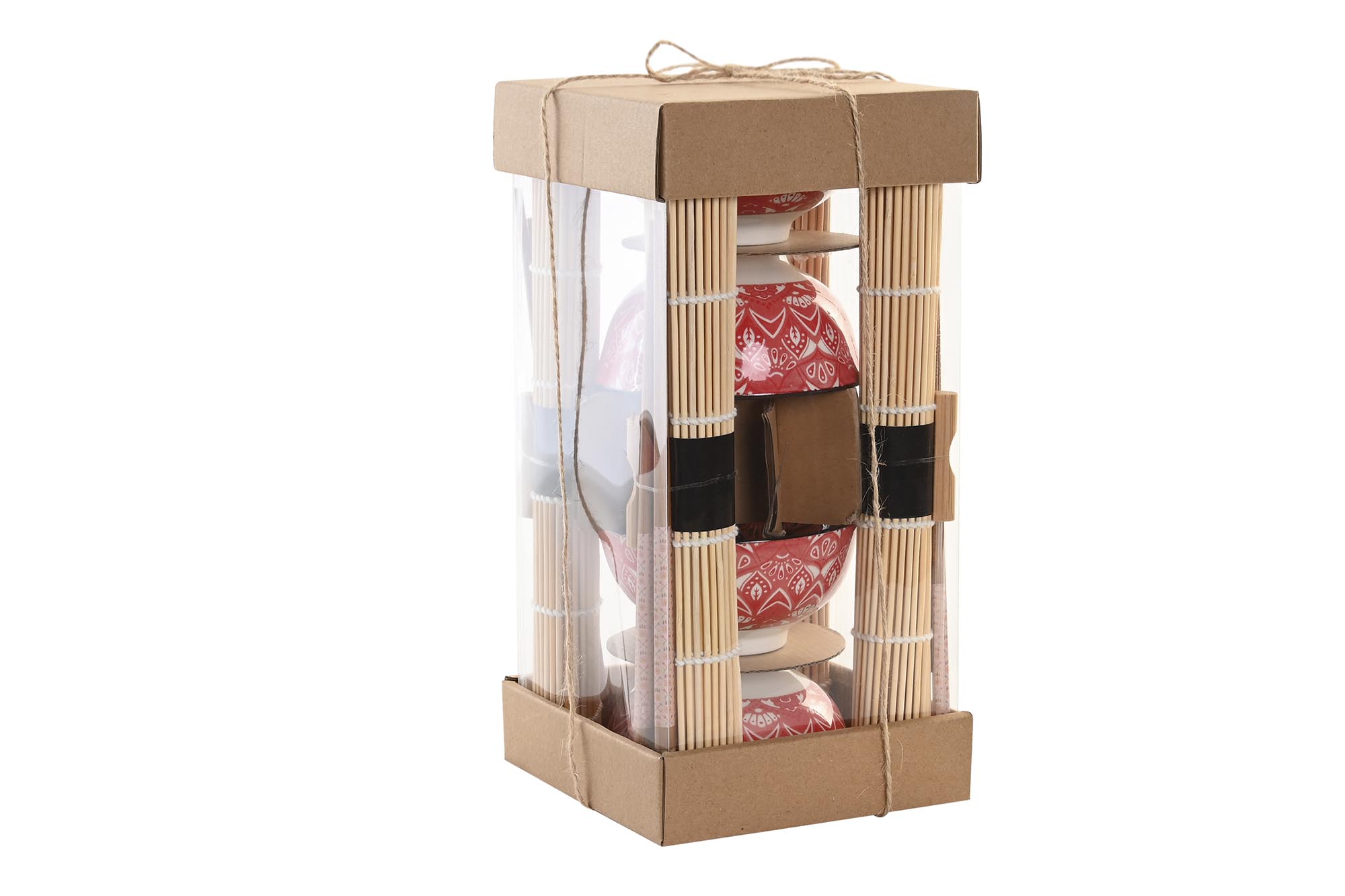 SUSHI SET 16 BAMBU GRES 14,5X14,5X31 MANDALA