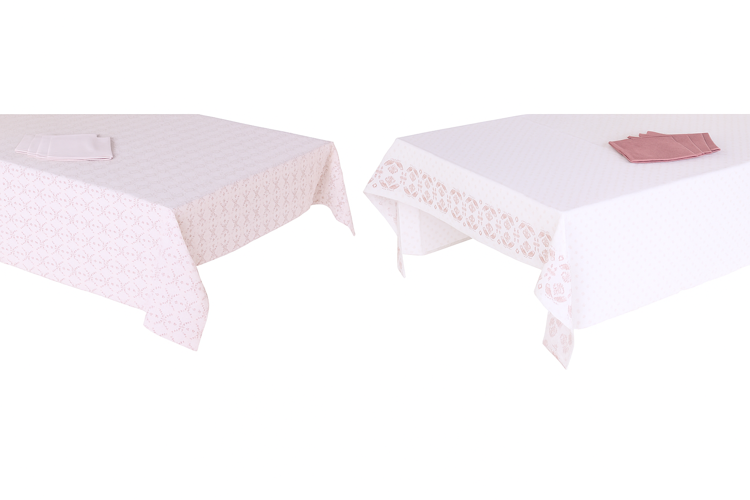 MANTEL SET 9 ALGODON 150X250X0,5 180GSM 2 SURT.