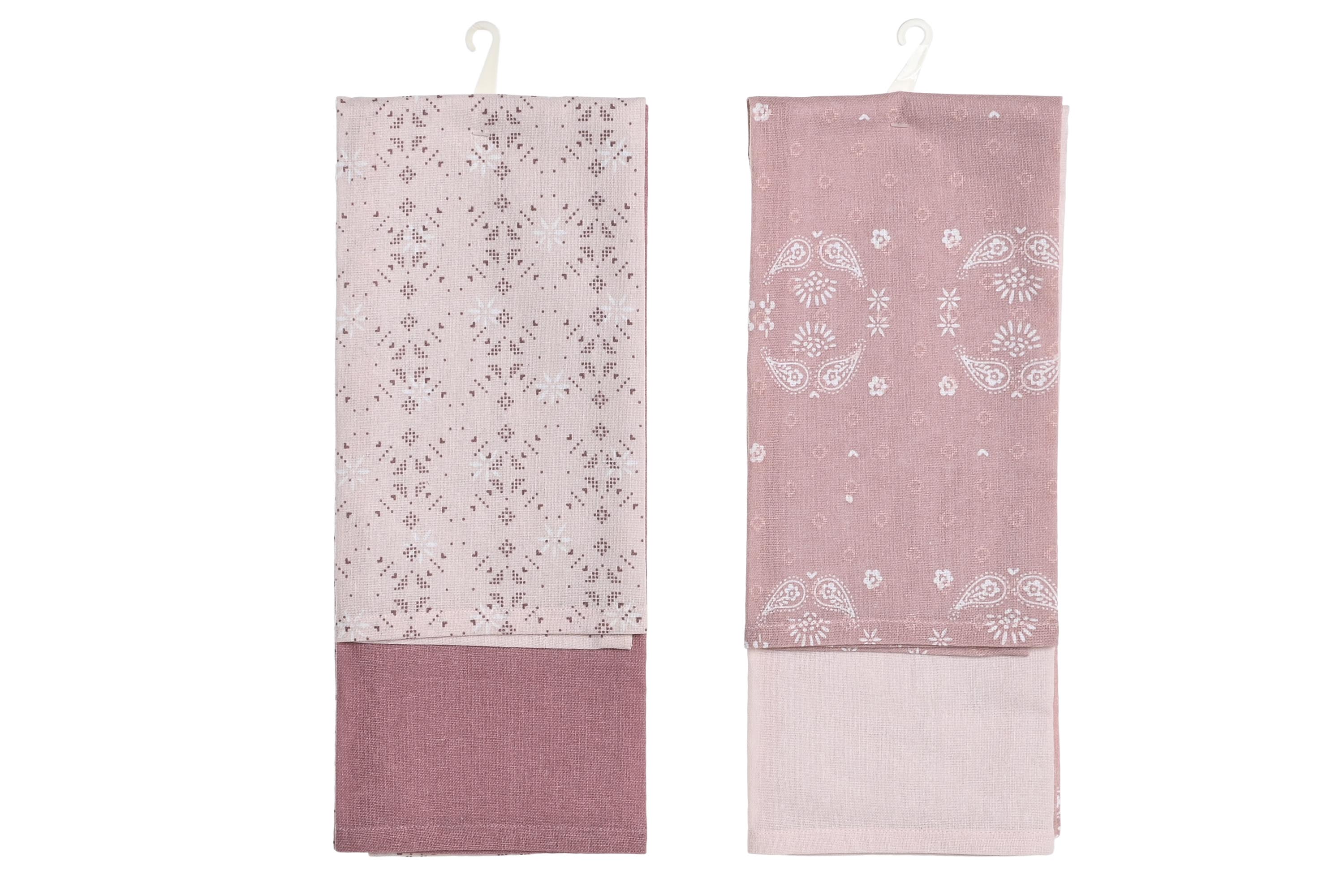 PAÑO SET 2 ALGODON 60X40X0,5 180GSM 2 SURT.