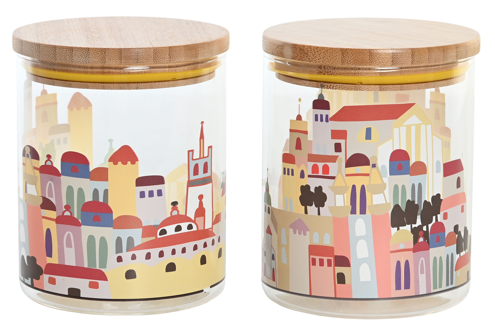 BOTE BOROSILICATO 10X10X12,5 700 ML, CASITAS 2 SUR
