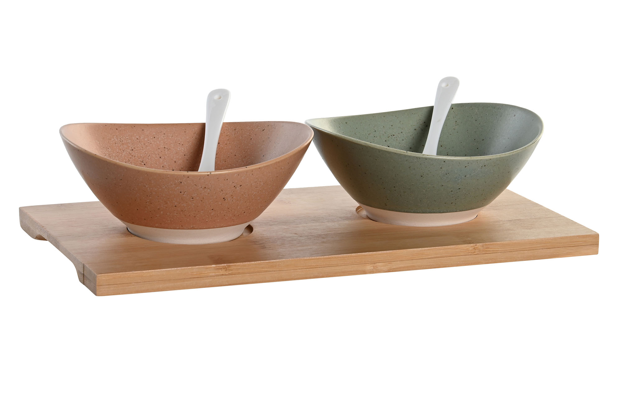 APERITIVO SET 5 PORCELANA BAMBU 29X15,5X1,5