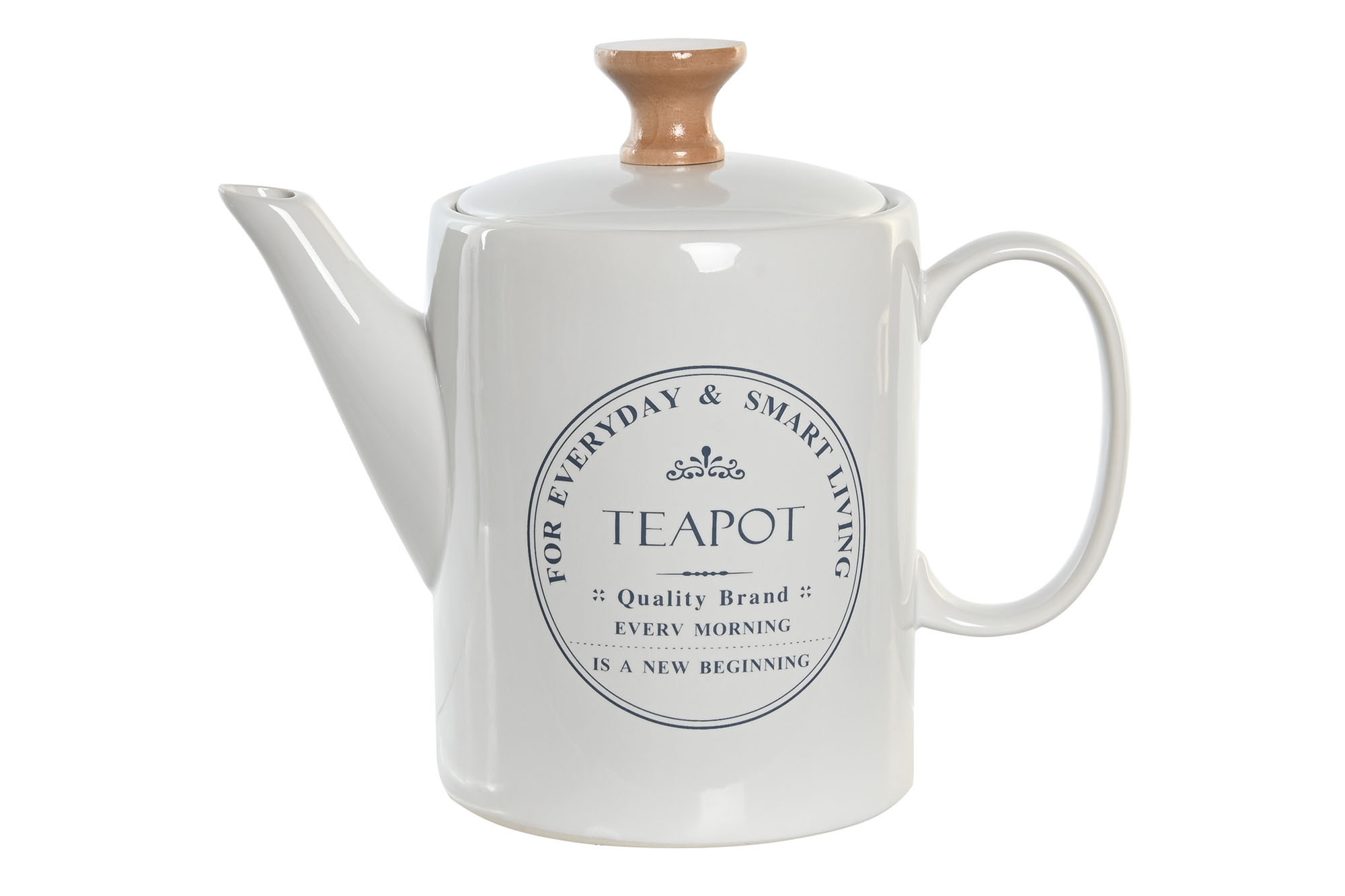 TETERA GRES 22,5X12X16,5 1L BLANCO