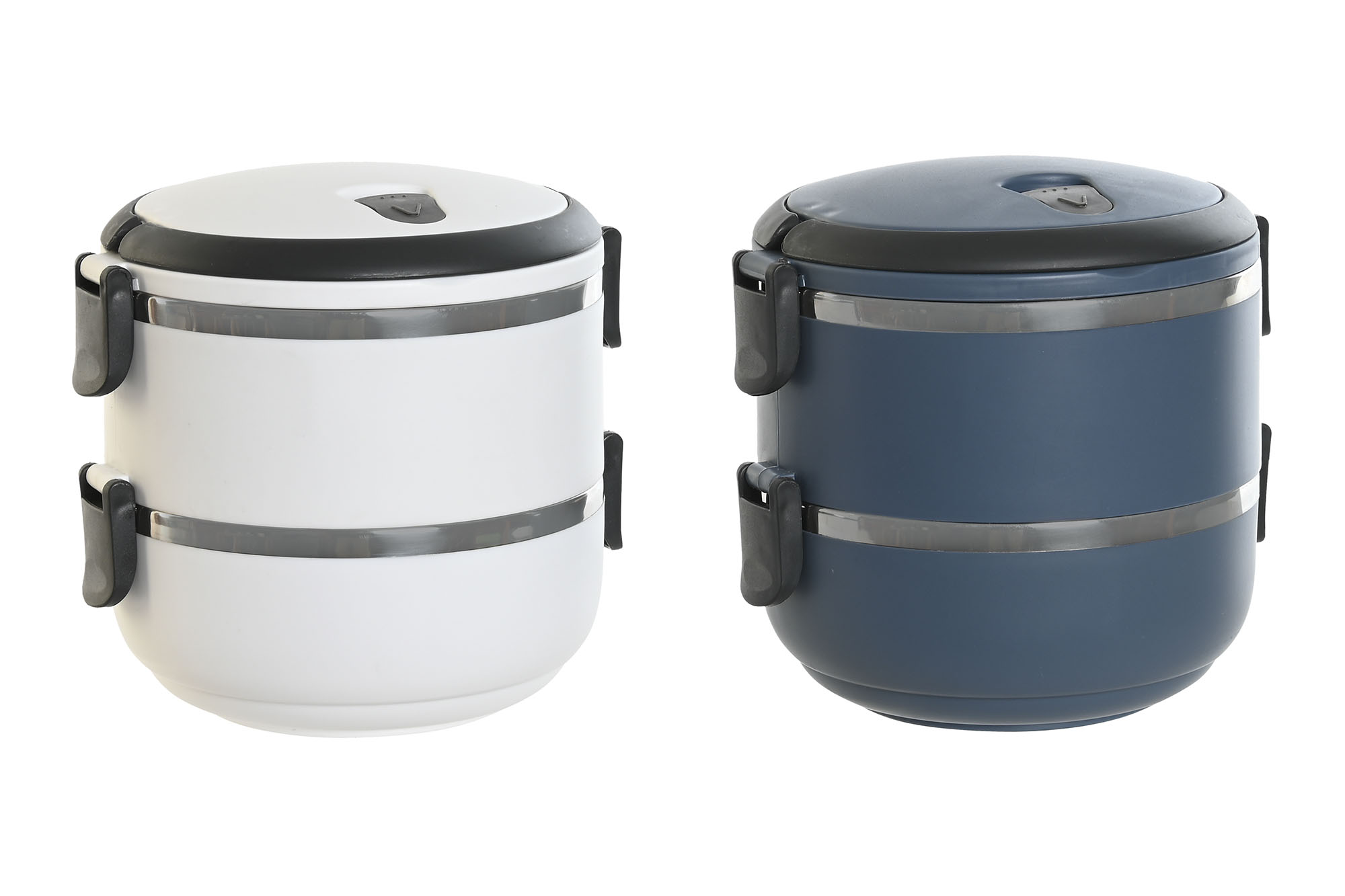 RECIPIENTE INOX 16,5X15,5X15 1500ML DOBLE 2 SURT.