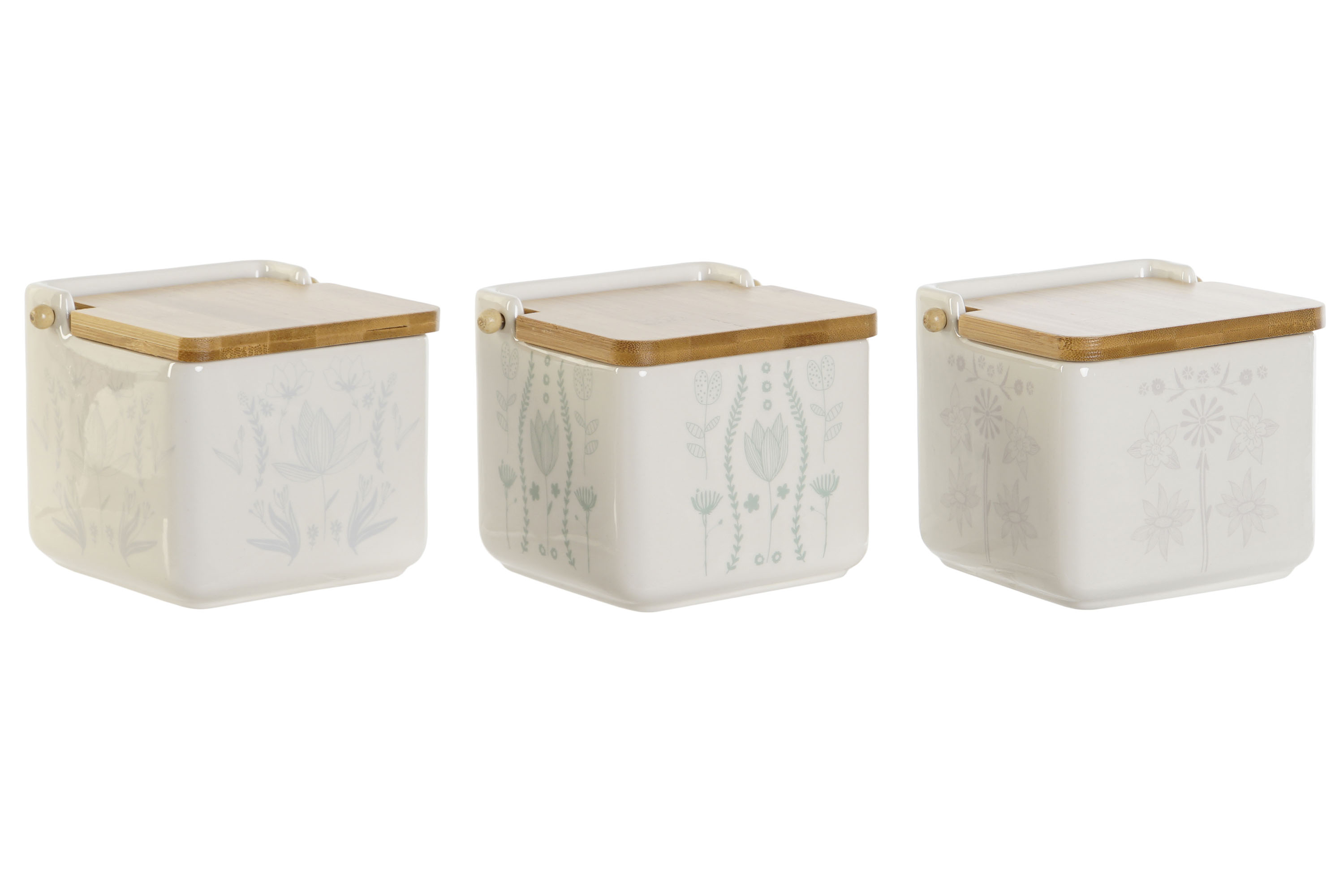 SALERO DOLOMITE BAMBU 14X12,5X12 750ML 3 SURT.