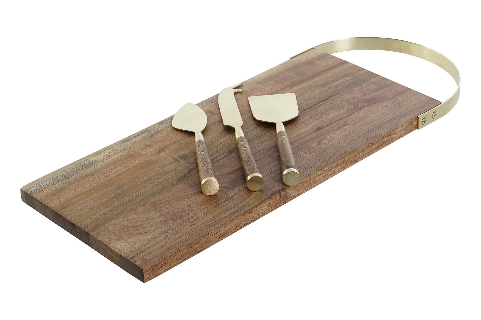TABLA CORTAR SET 4 ACACIA 46,5X17,7X2 CUCHILLOS