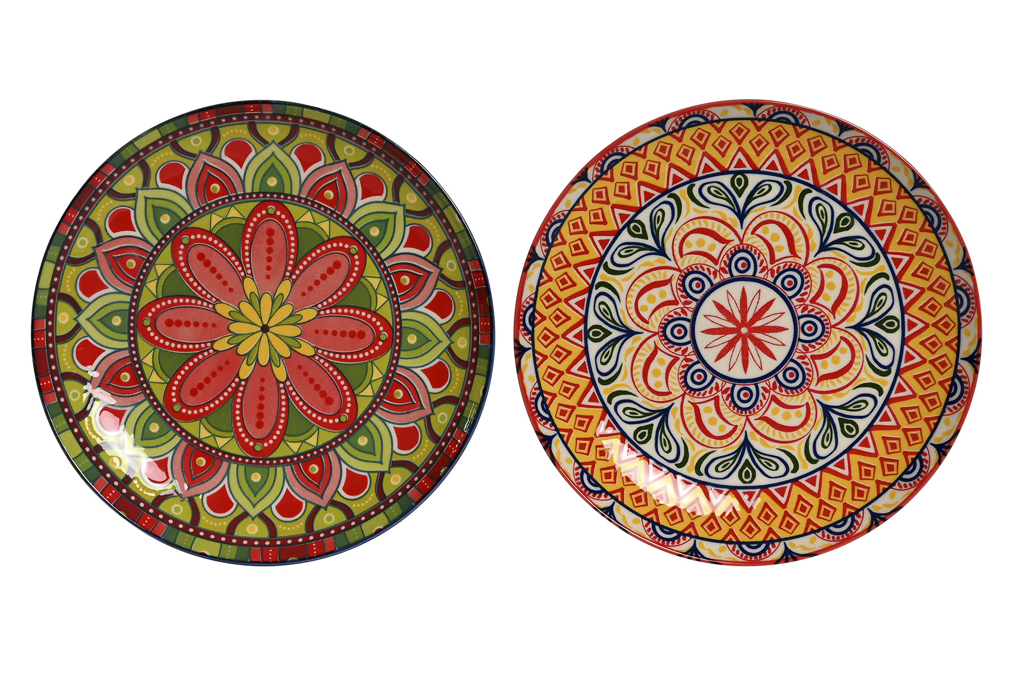 PLATO GRES 21,5X21,5X5,5 MANDALA 2 SURT.