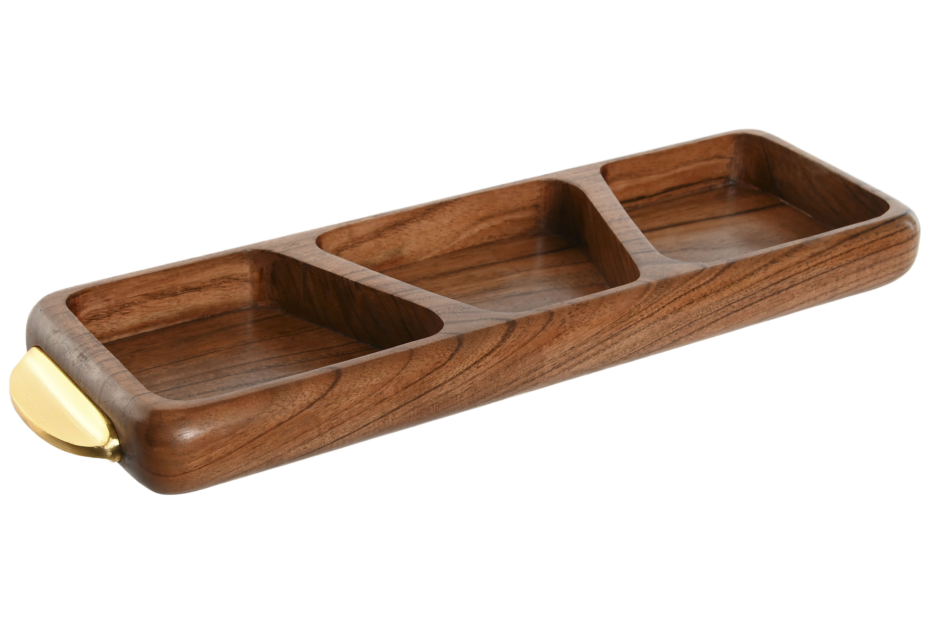 BANDEJA ACACIA INOX 45X12,7X4,5 APERITIVO NATURAL