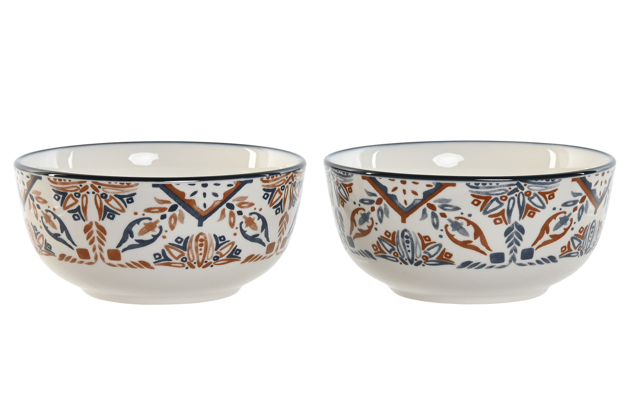 BOL PORCELANA 14X14X6,2 BOHO 2 SURT.