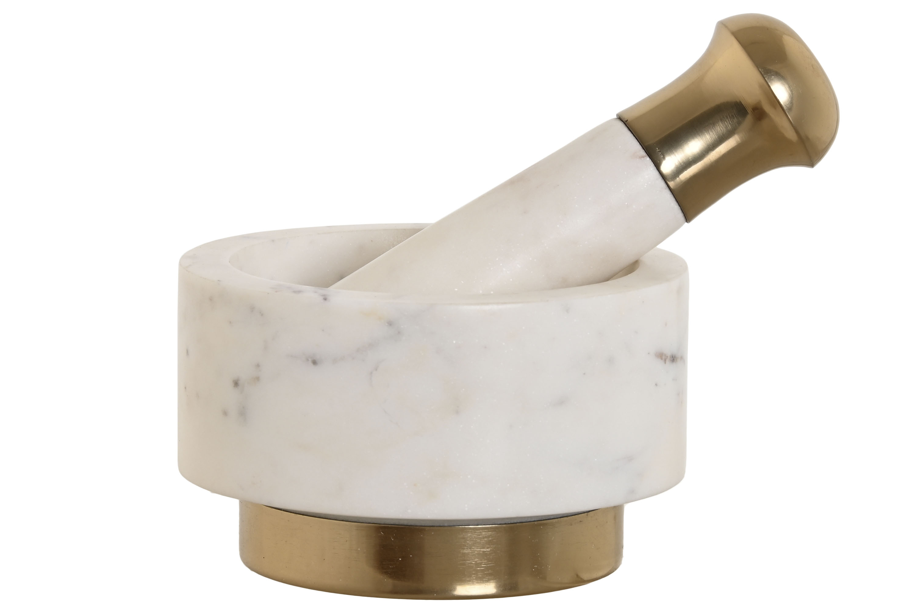 MORTERO MARMOL LATON 12,5X12,5X7,5 NATURAL BLANCO
