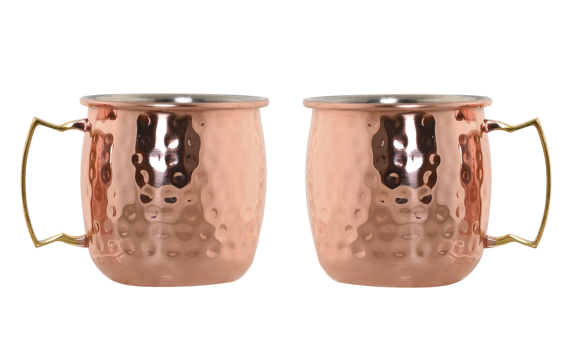 MUG SET 2 INOX 12X9,5X9 480ML COCTEL MOSCOW