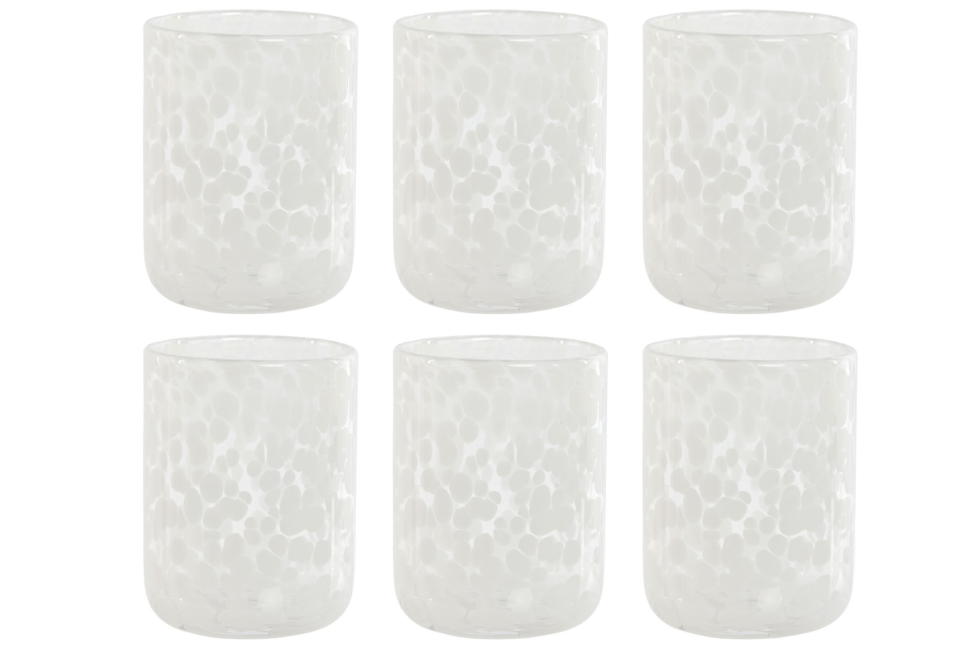VASO SET 6 CRISTAL 8,3X8,3X10,5 320ML VINTAGE