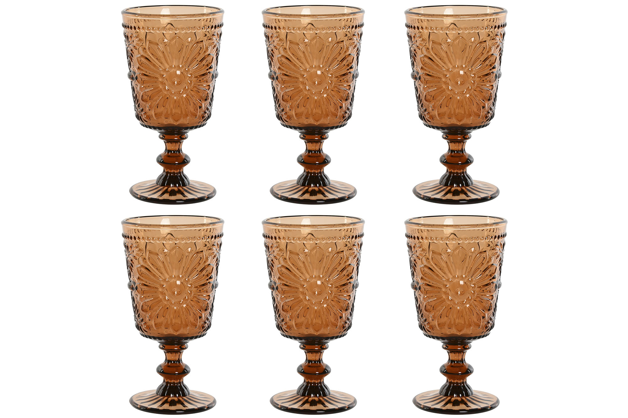 COPA SET 6 CRISTAL 8,5X8,5X16,3 270ML MARGARITA