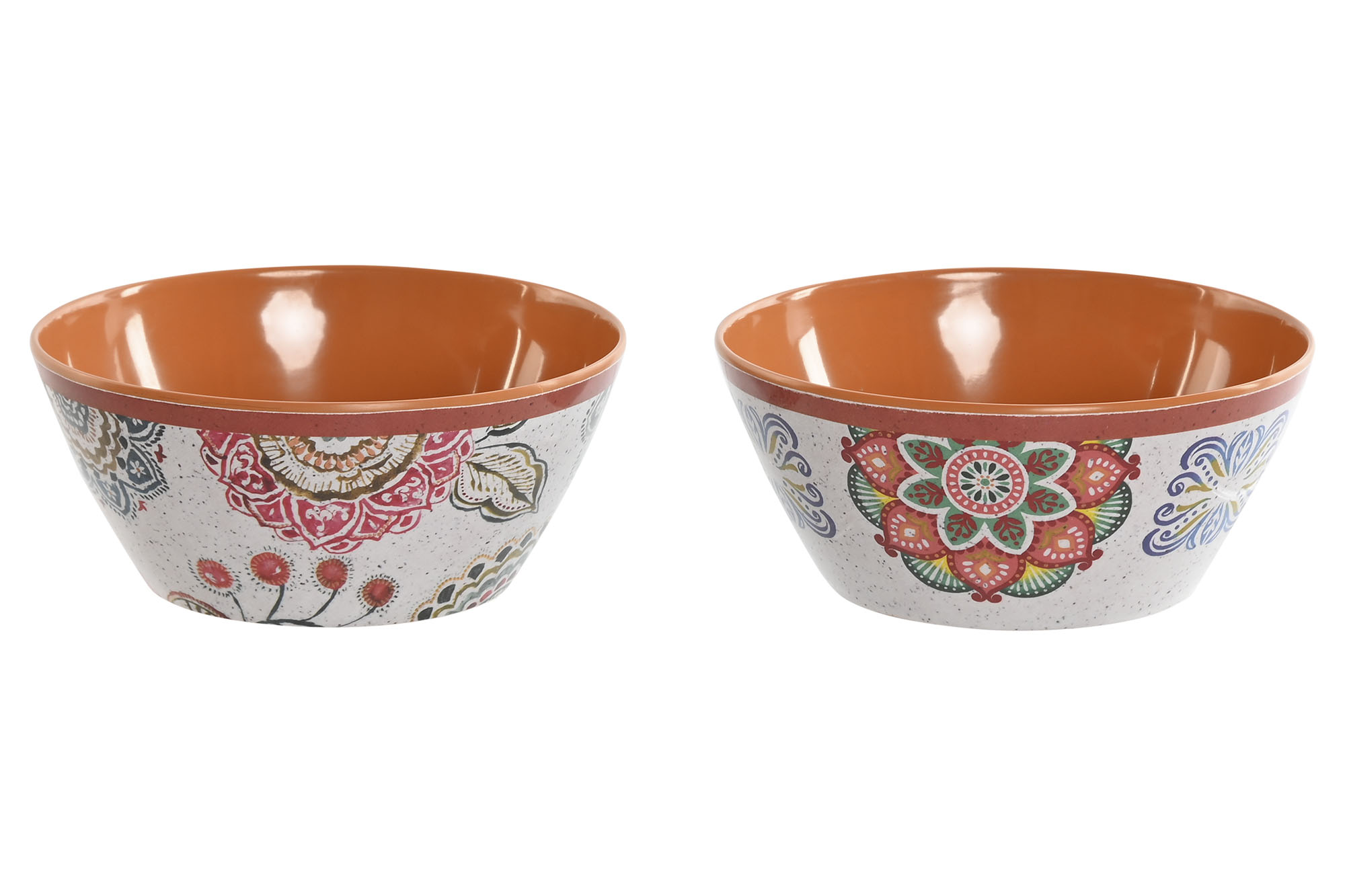 BOL MELAMINA 12,8X12,8X5,5 MANDALA 2 SURT.