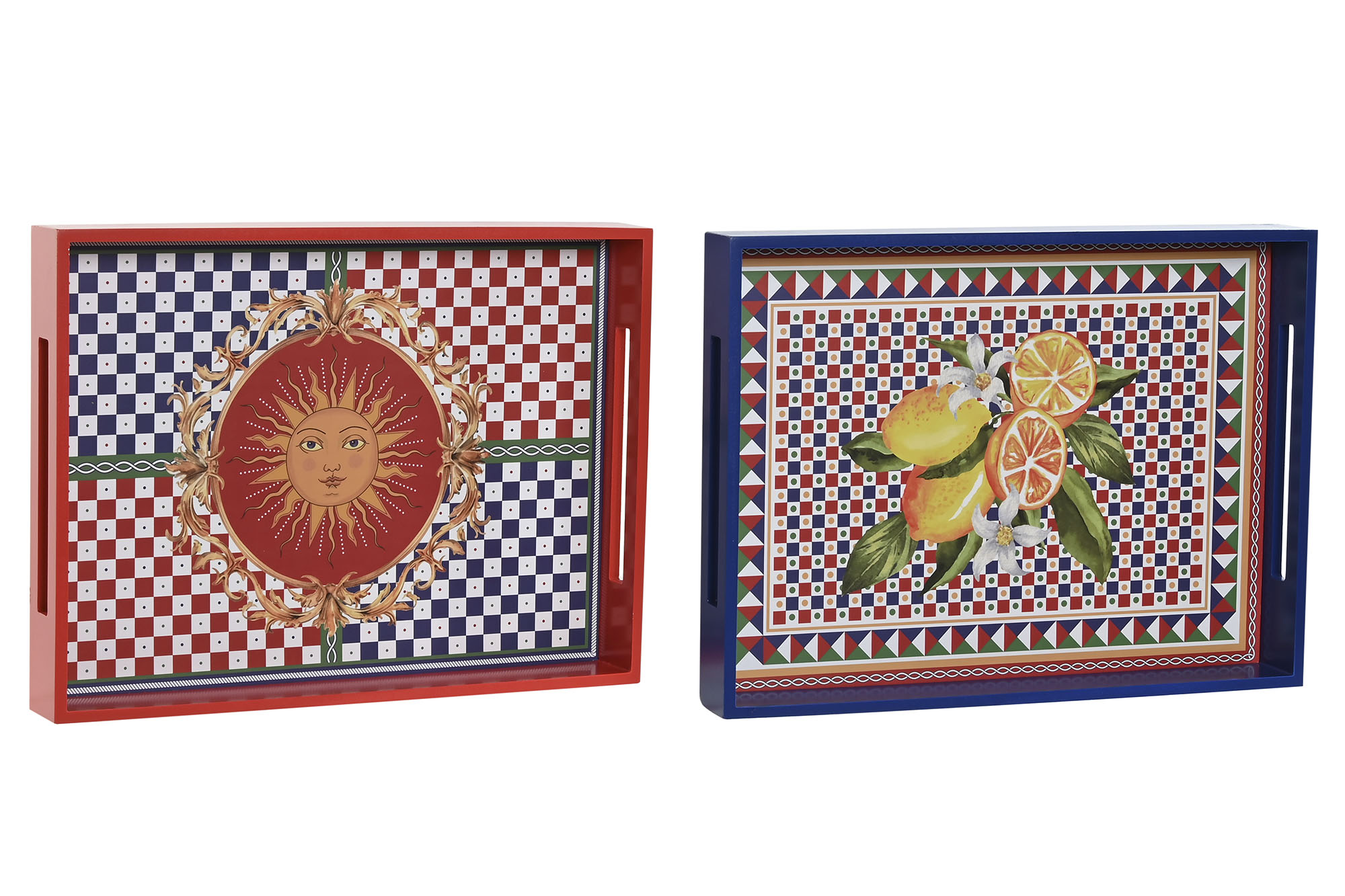BANDEJA MDF 40X30X5 LIMONES 2 SURT.