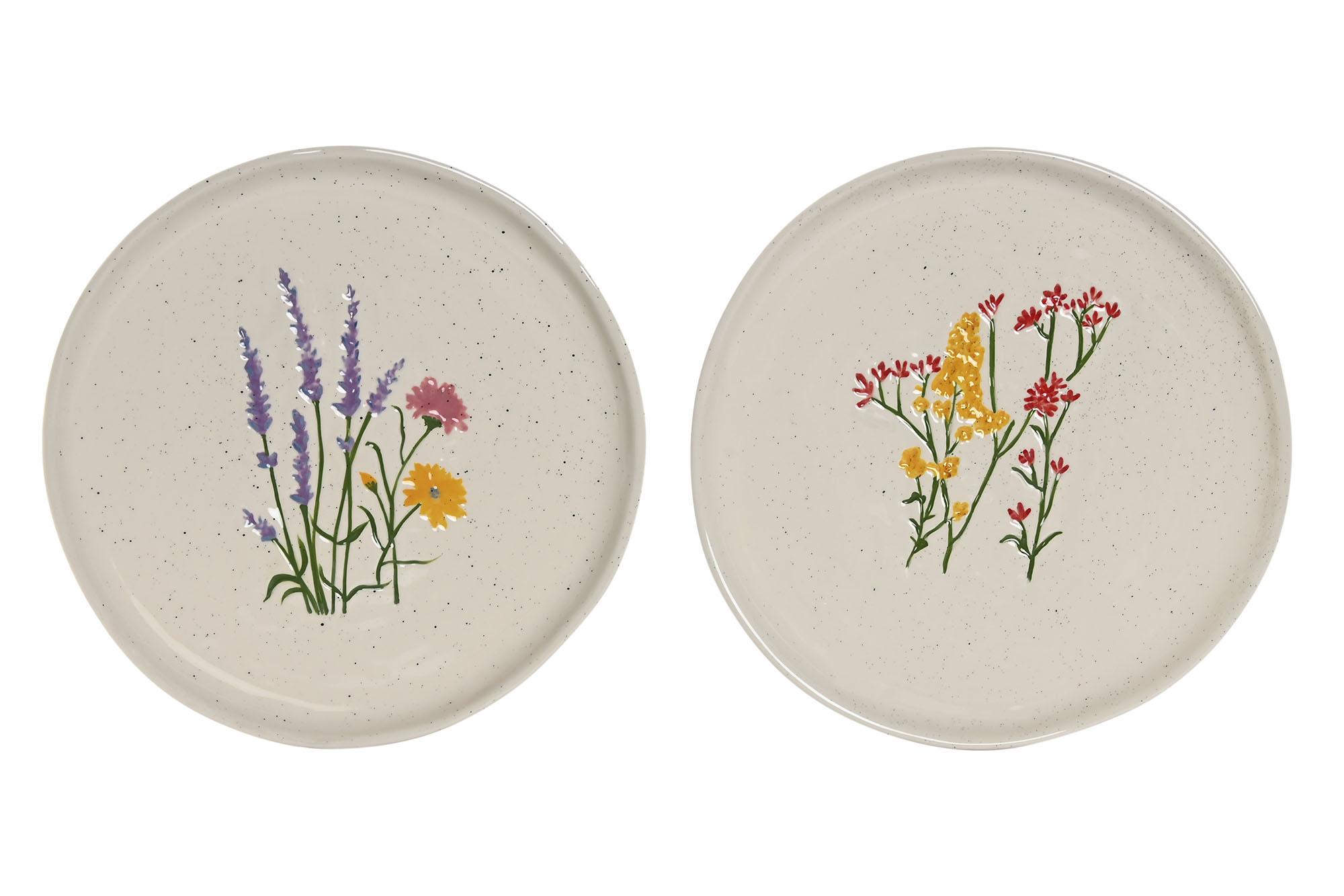 PLATO PORCELANA 25,5X25,5X2,2 FLORES 2 SURT.