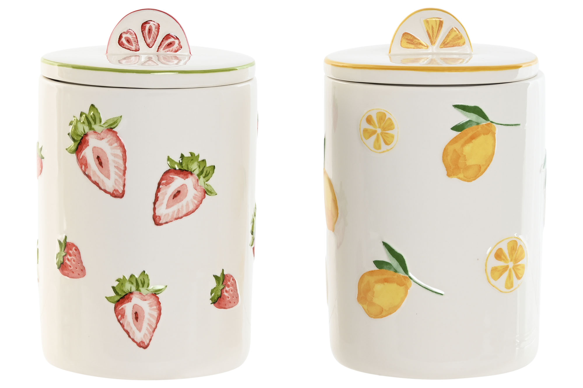 BOTE PORCELANA 12,3X12,3X19,5 1.2l FRUTA 2 SURT.
