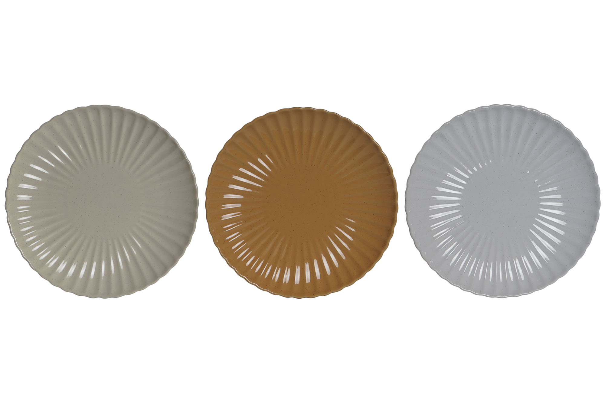 PLATO GRES 26X26X3 JASPEADO 3 SURT.