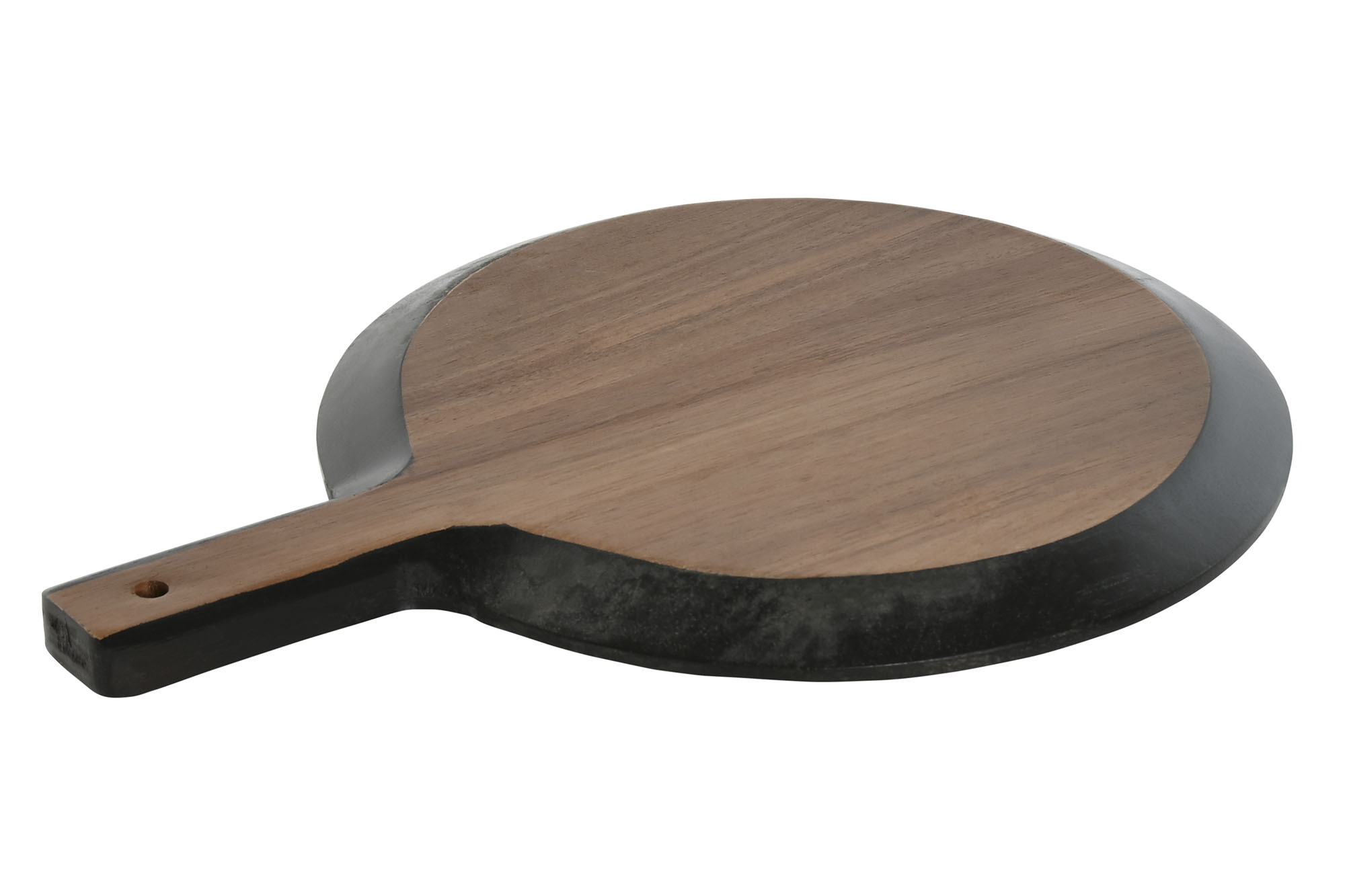 TABLA CORTAR ACACIA 38X28X1,8 PIZARRA NEGRO