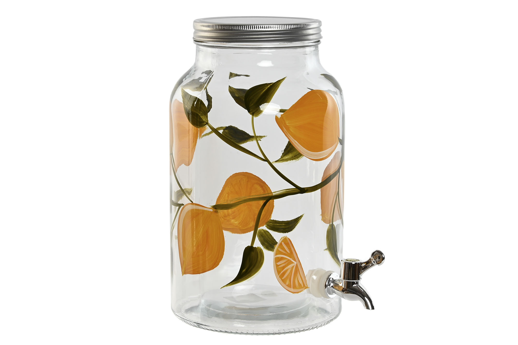 DISPENSADOR BEBIDAS CRISTAL 18X24X30,5 5L LIMONES