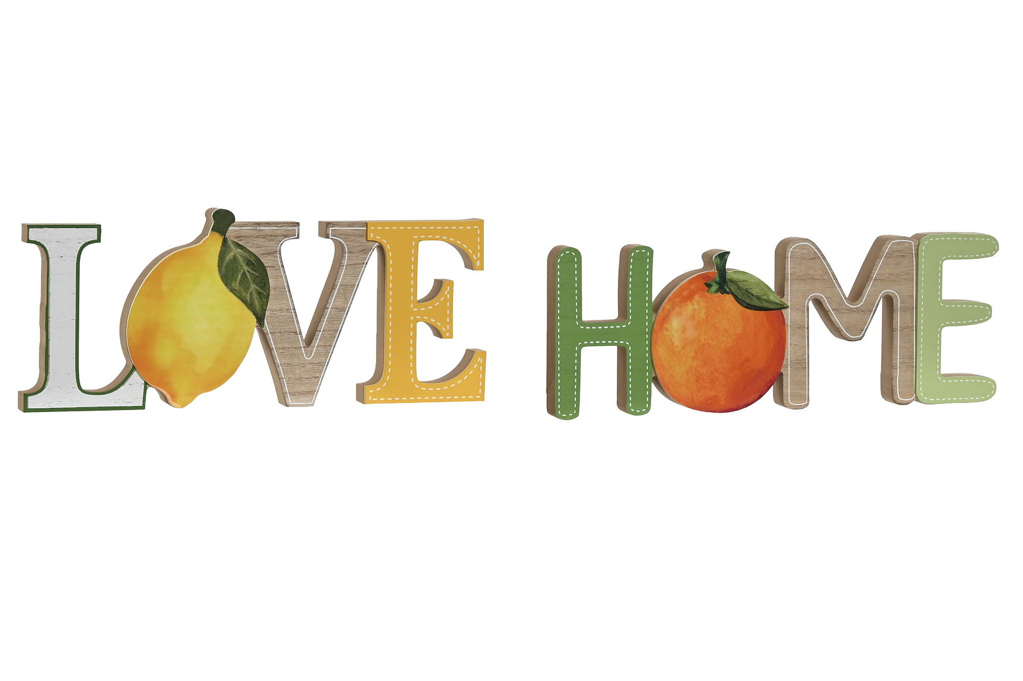 DECORACION MDF 30X2X11 LOVE/HOME 2 SURT.