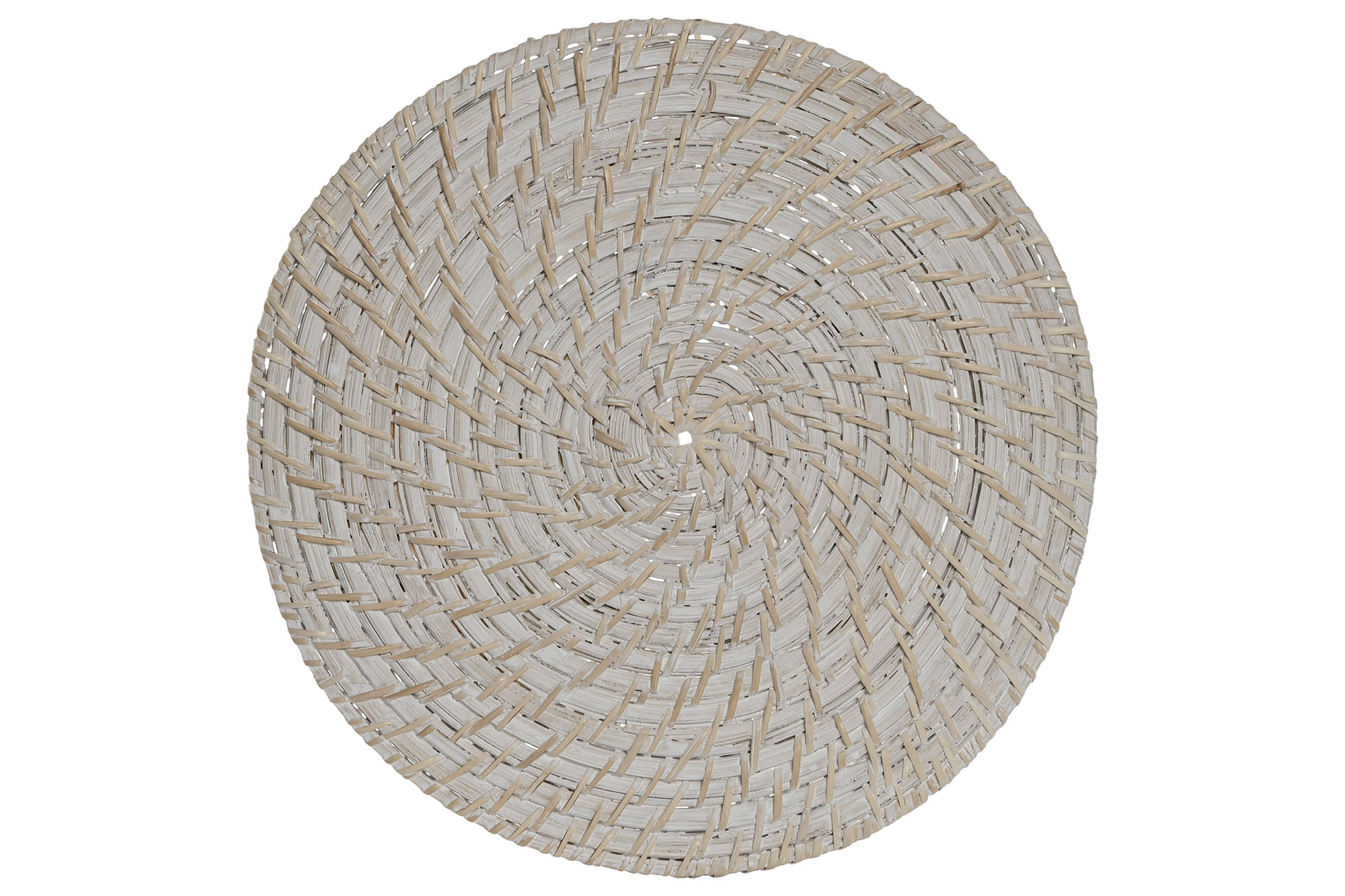 INDIVIDUAL RATAN BAMBU 34X34X1,5 BLANCO