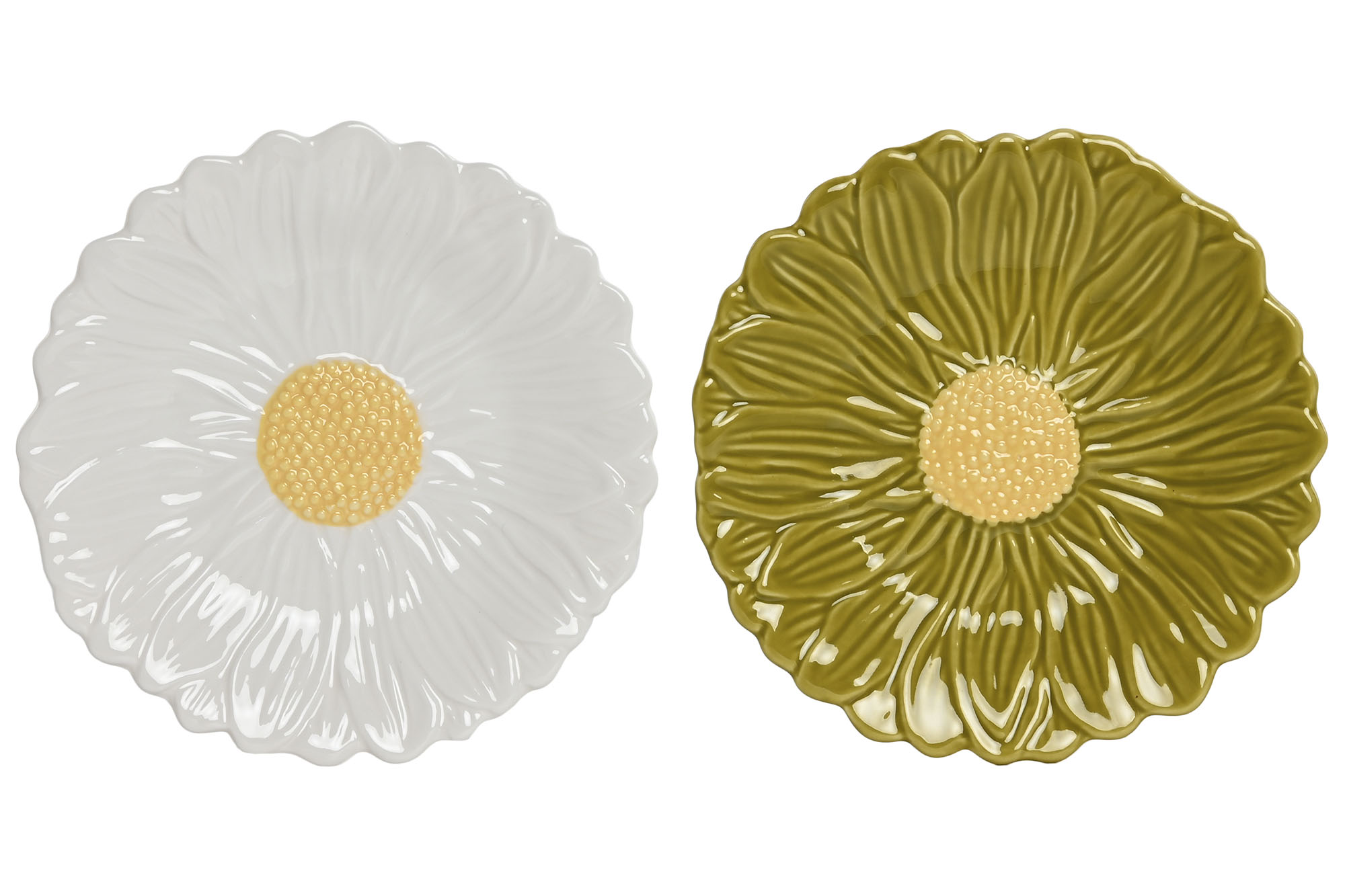 PLATO PORCELANA 16X16X2 MARGARITA 2 SURT.