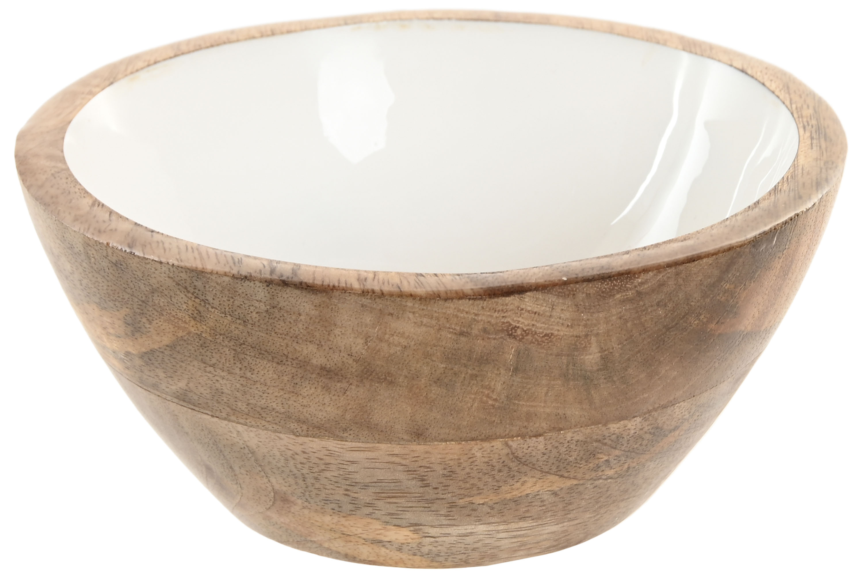 BOL MANGO 14,5X14,5X7 LACADO BLANCO