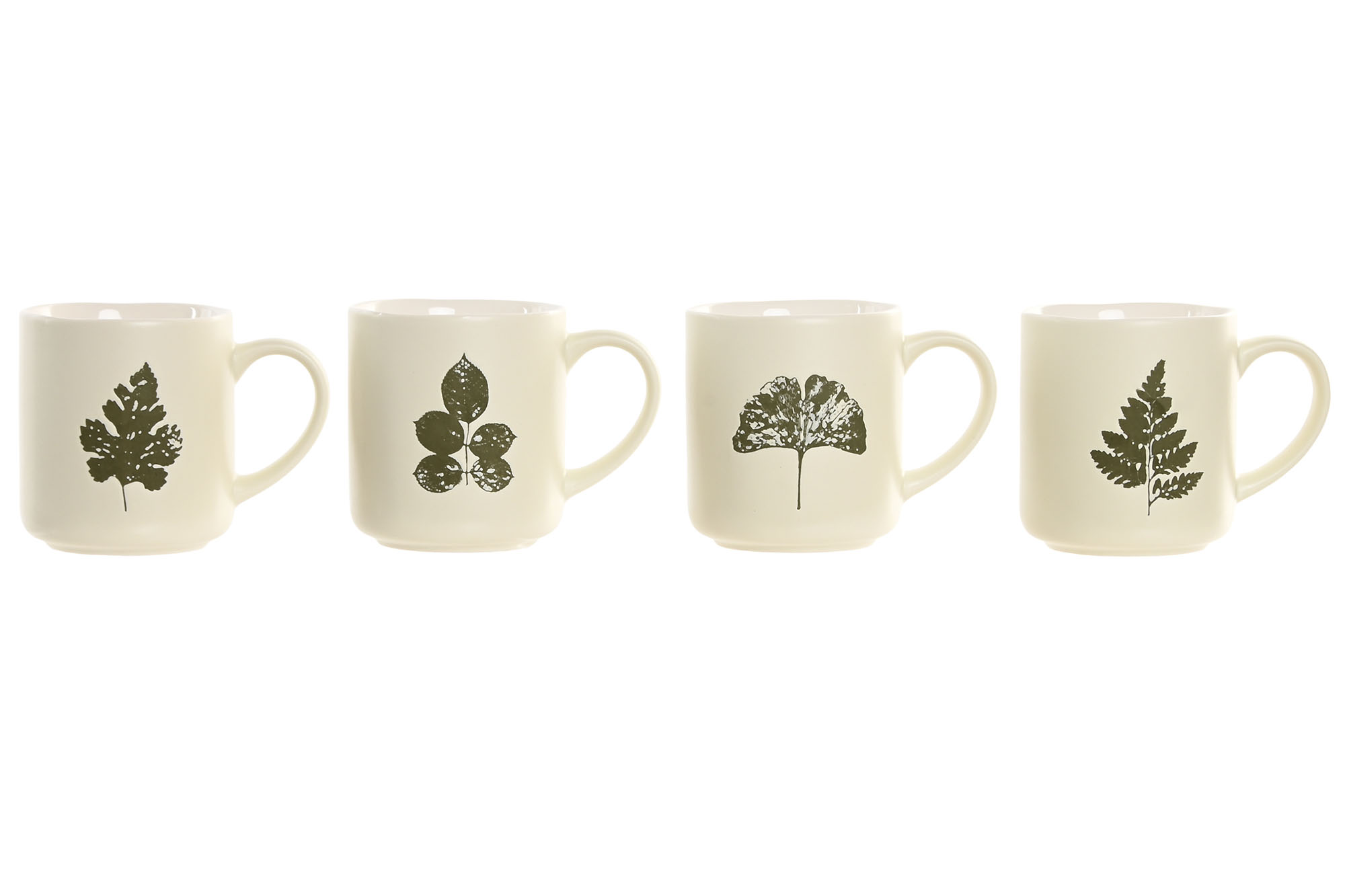 MUG PORCELANA 13X9X10,5 480ML HOJA 4 SURT.