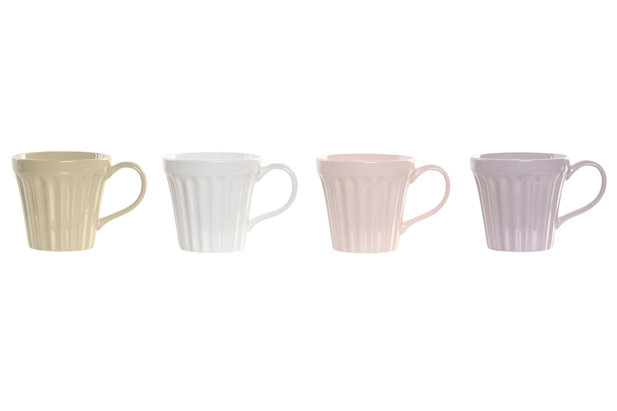 MUG PORCELANA NEW BONE 9X8X8,7 280ML 4 SURT.