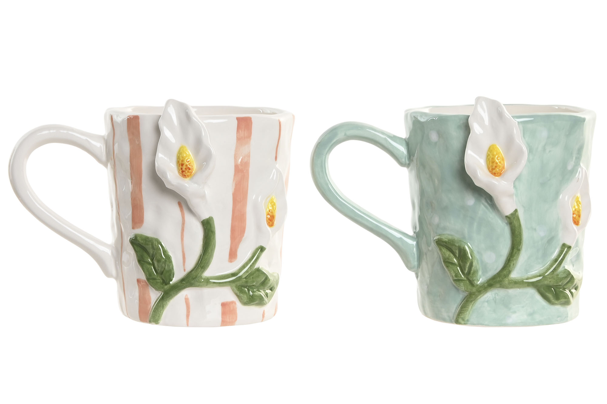 MUG DOLOMITE 15,5X11,5X12,3 400ML LIRIO 2 SURT.