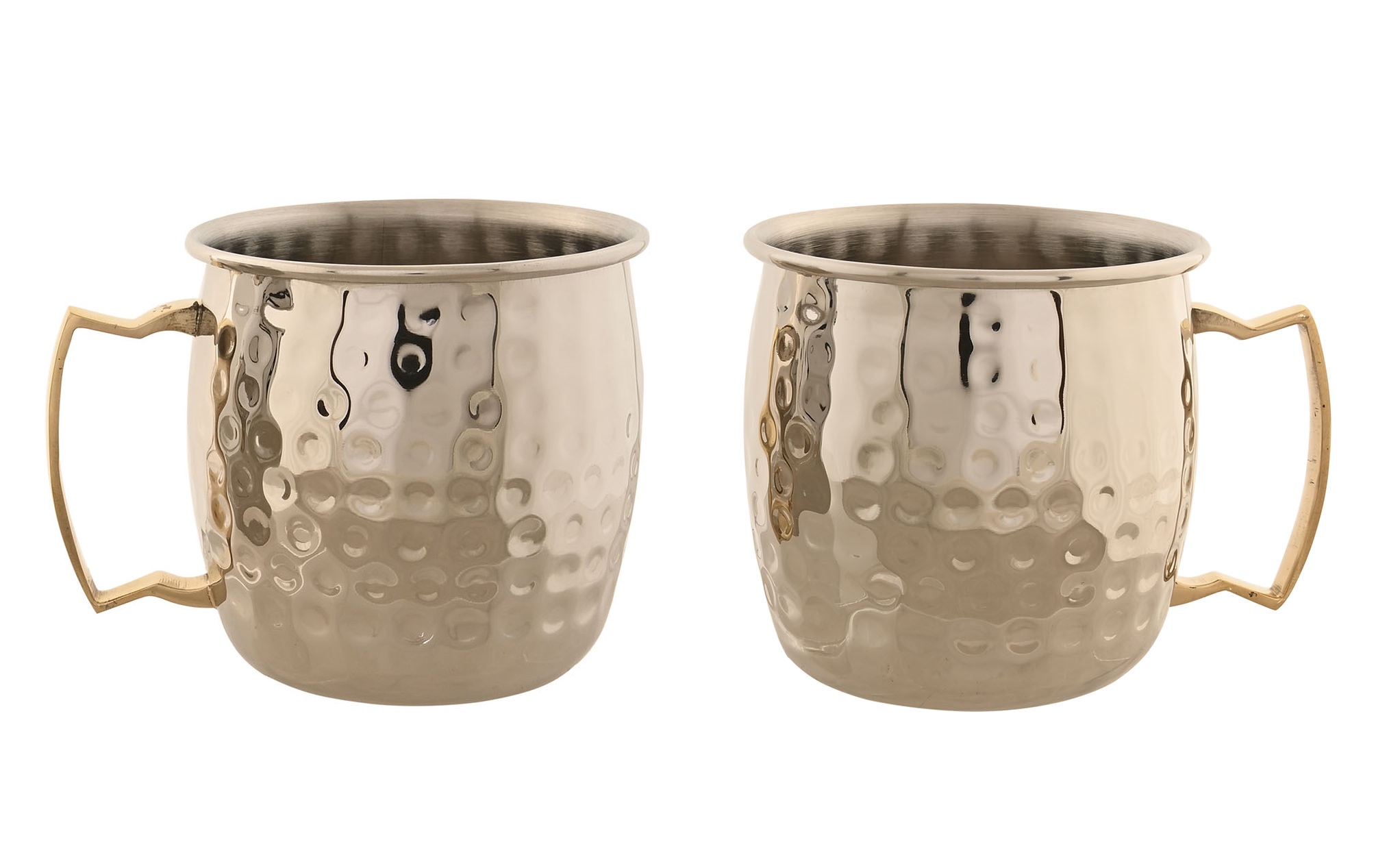MUG SET 2 INOX 12X9,5X9 480ML COCTEL MOSCOW