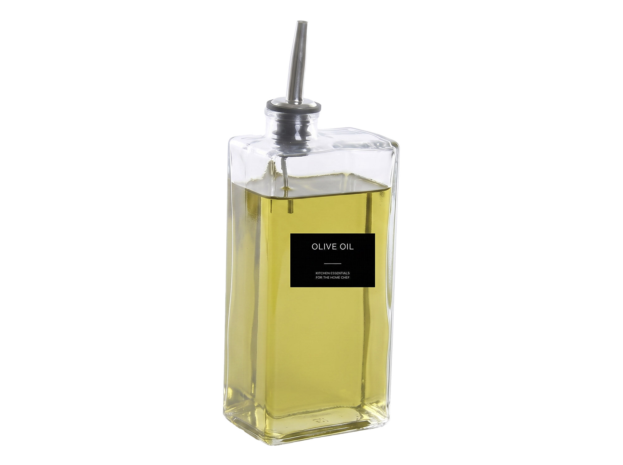 ACEITERA CRISTAL INOX 8,5X5X24,5 500ML