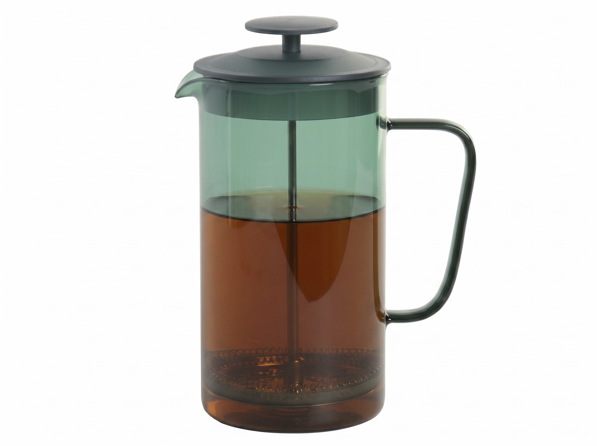 CAFETERA BOROSILICATO INOX 16X10X20 1L VERDE