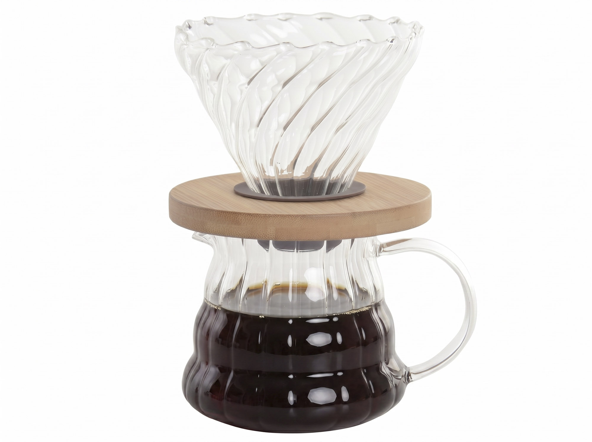 CAFETERA BOROSILICATO 13X12X18,5 400ML VERTIDO