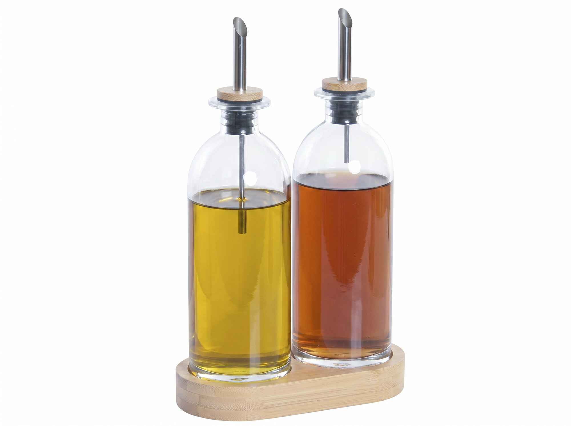 ACEITERA VINAGRERA SET 2 CRISTAL 17X9X27,6 500ML