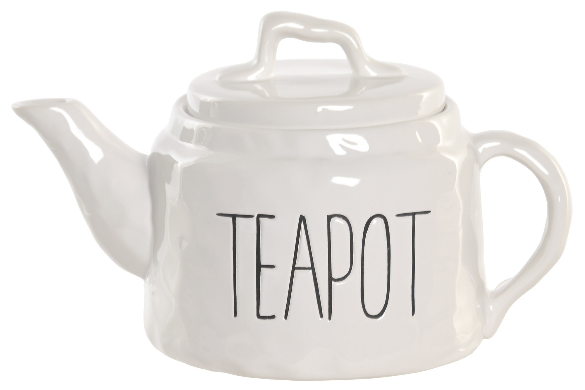 TETERA PORCELANA 22X13X12,6 600ML BLANCO