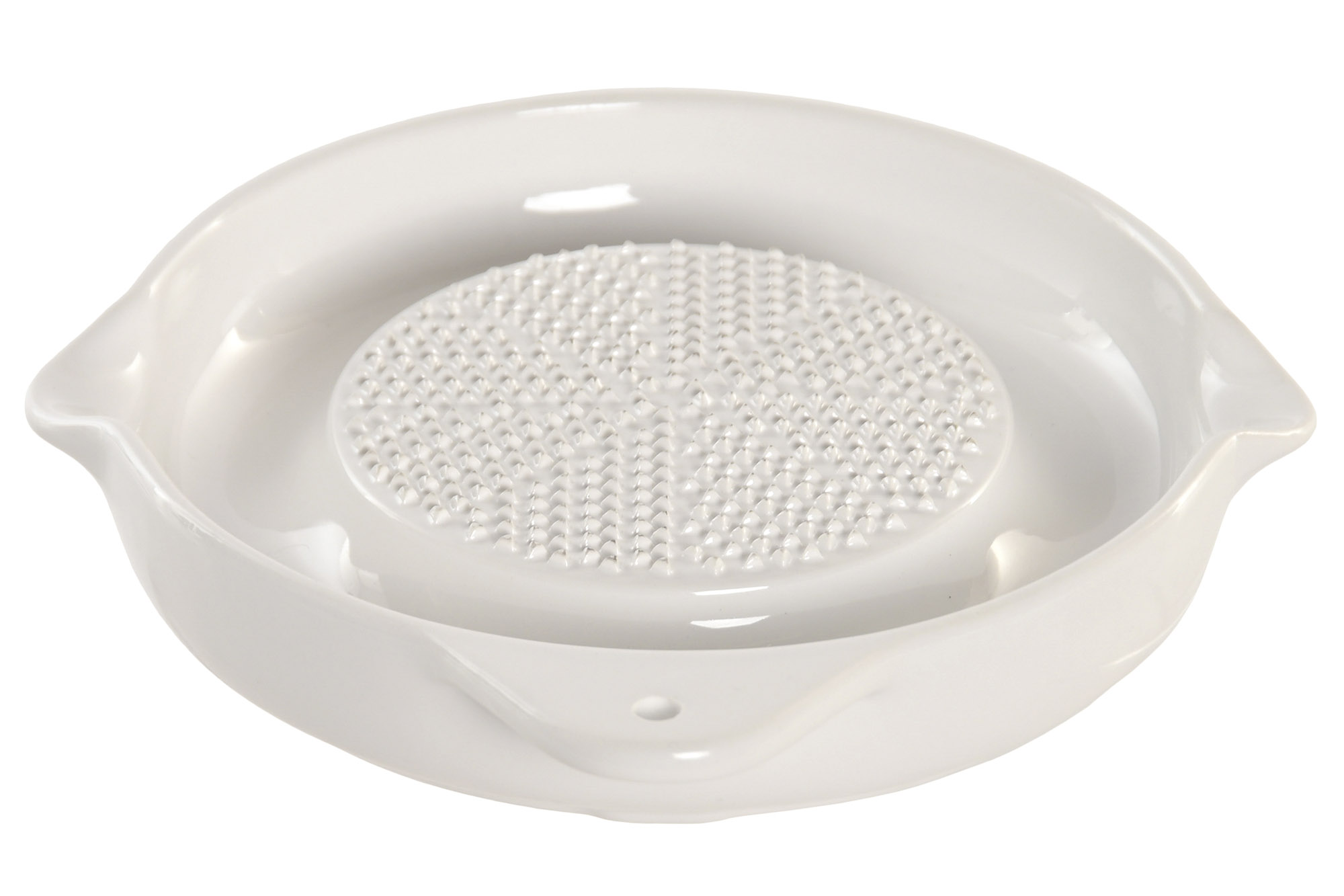 RALLADOR PORCELANA 18,3X18,3X3,4 AJO ANTIADHERENTE