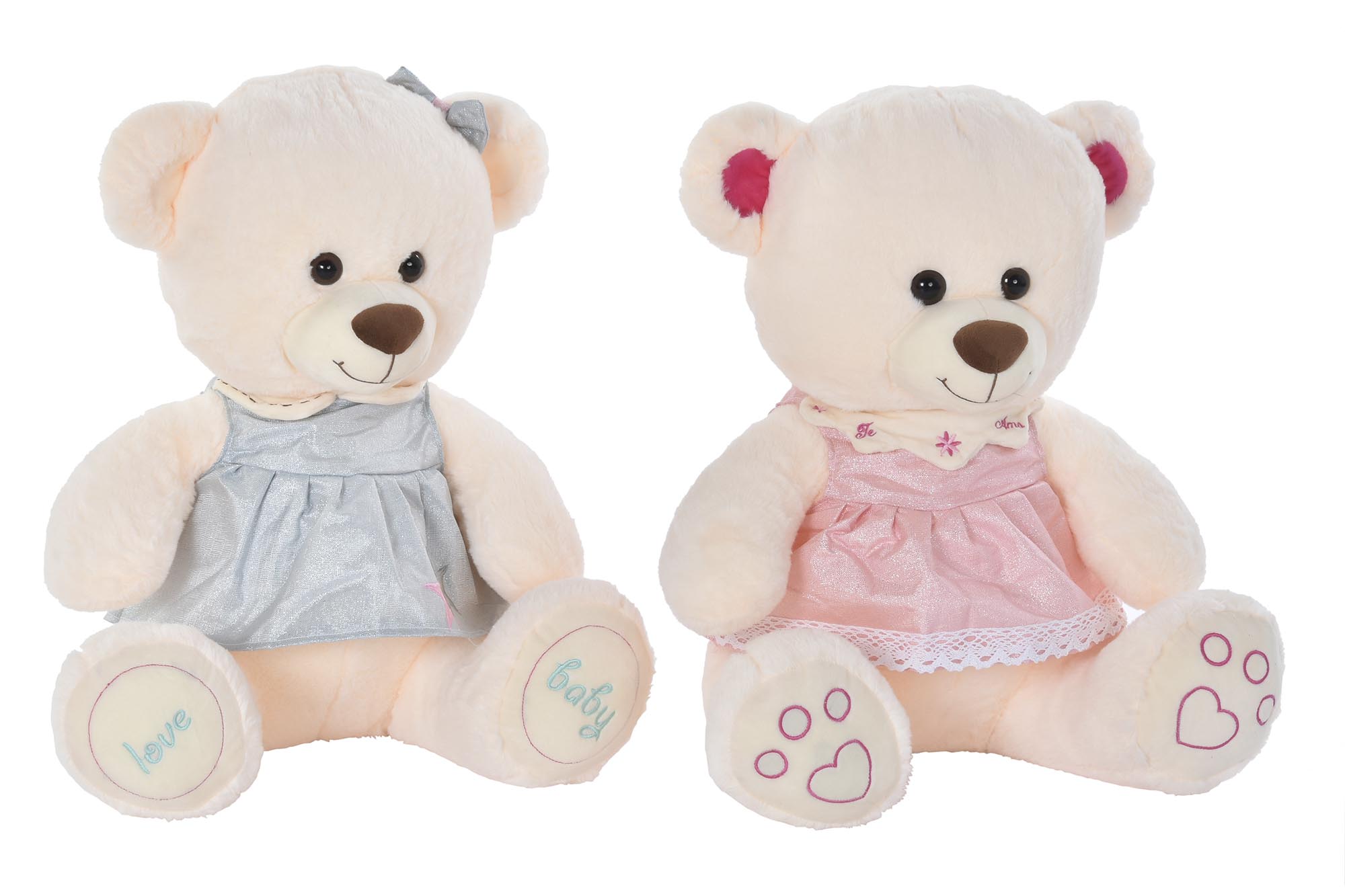 PELUCHE POLIESTER 20X20X50 OSO 2 SURT.