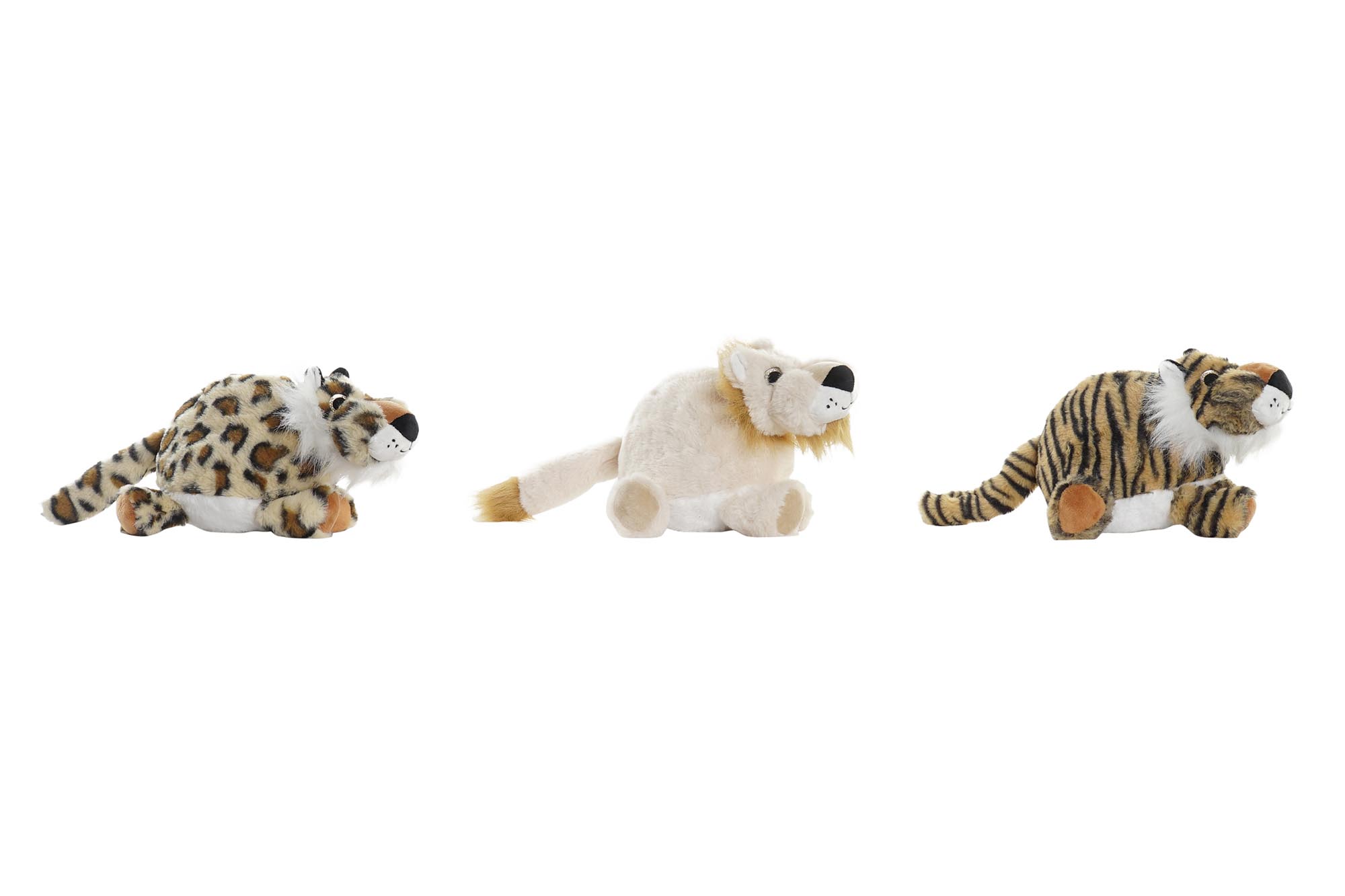 PELUCHE POLIESTER 15X15X23 ANIMALES 3 SURT.